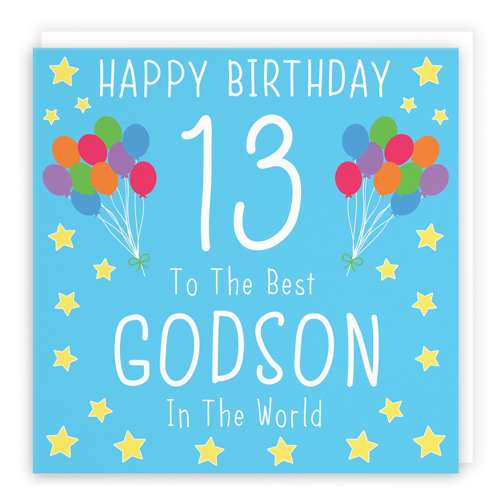 Blue Birthday Card Iconic