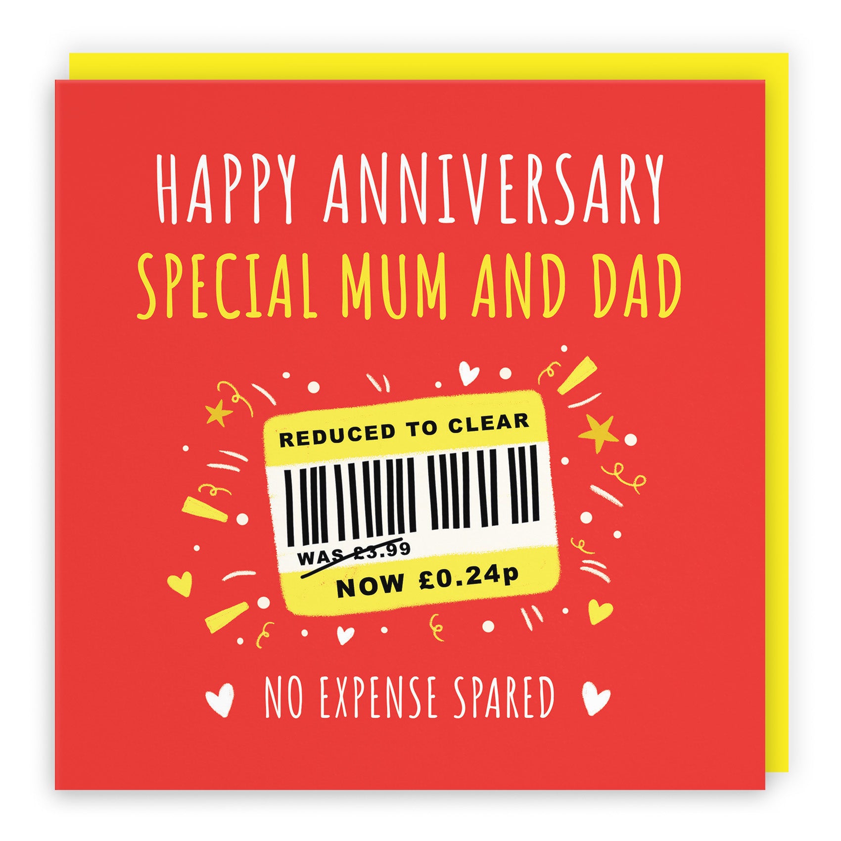 Reduced To Clear Anniversary Card Moments