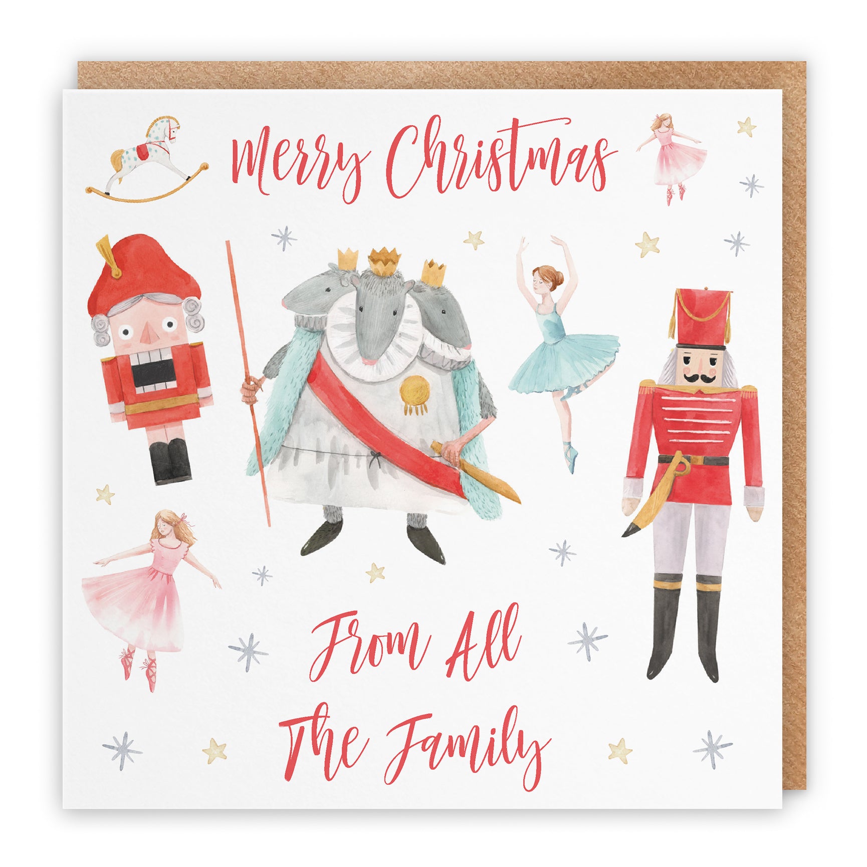 Christmas Card Nutcracker