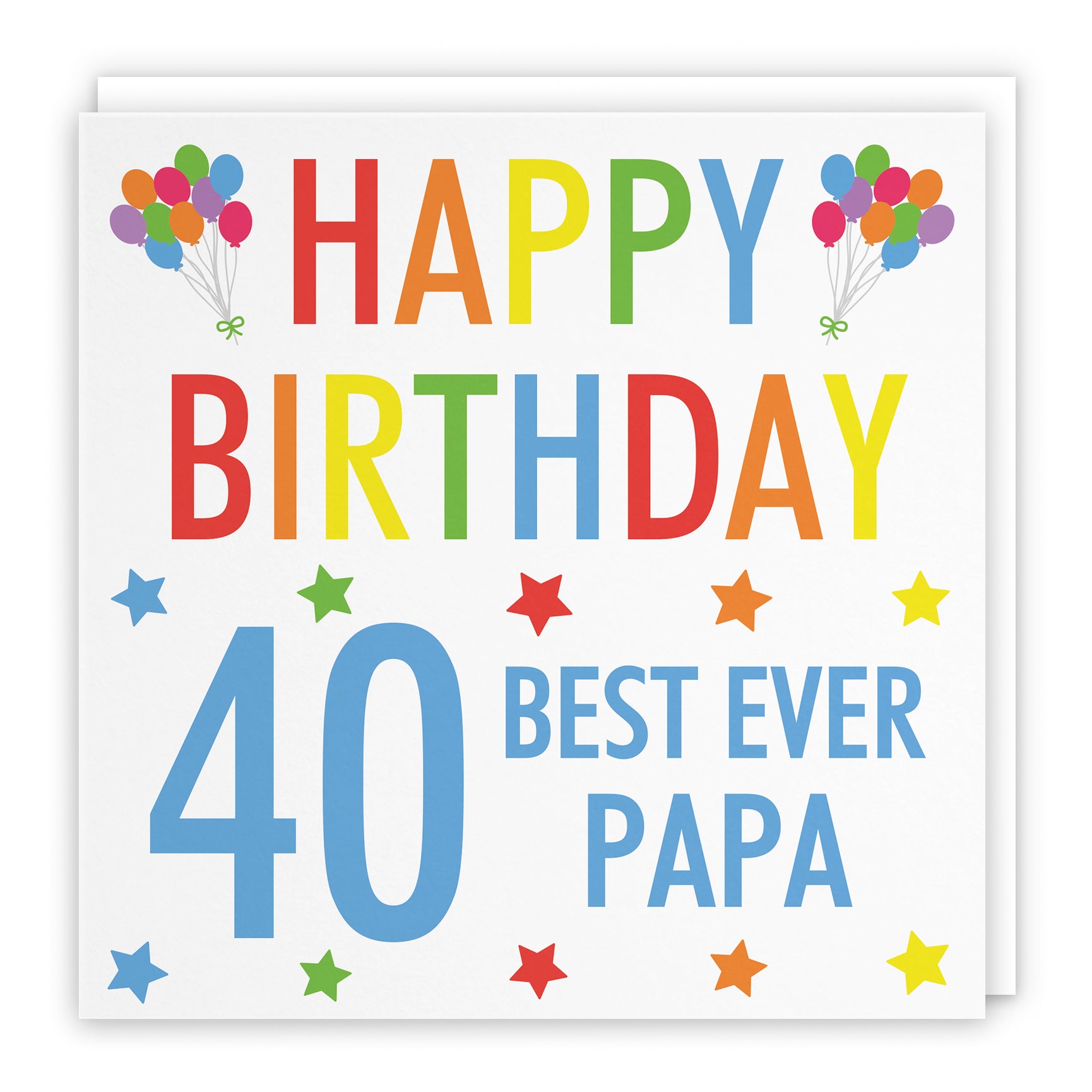 Birthday Card Colourful