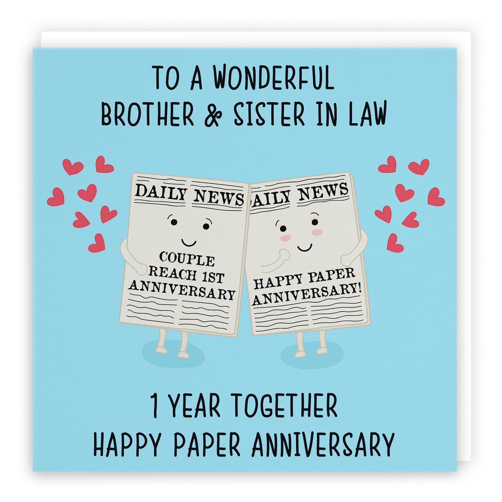 Cute Anniversary Card Iconic