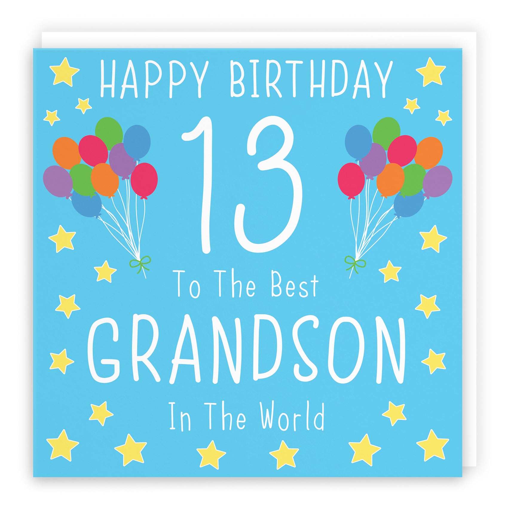 Blue Birthday Card Iconic