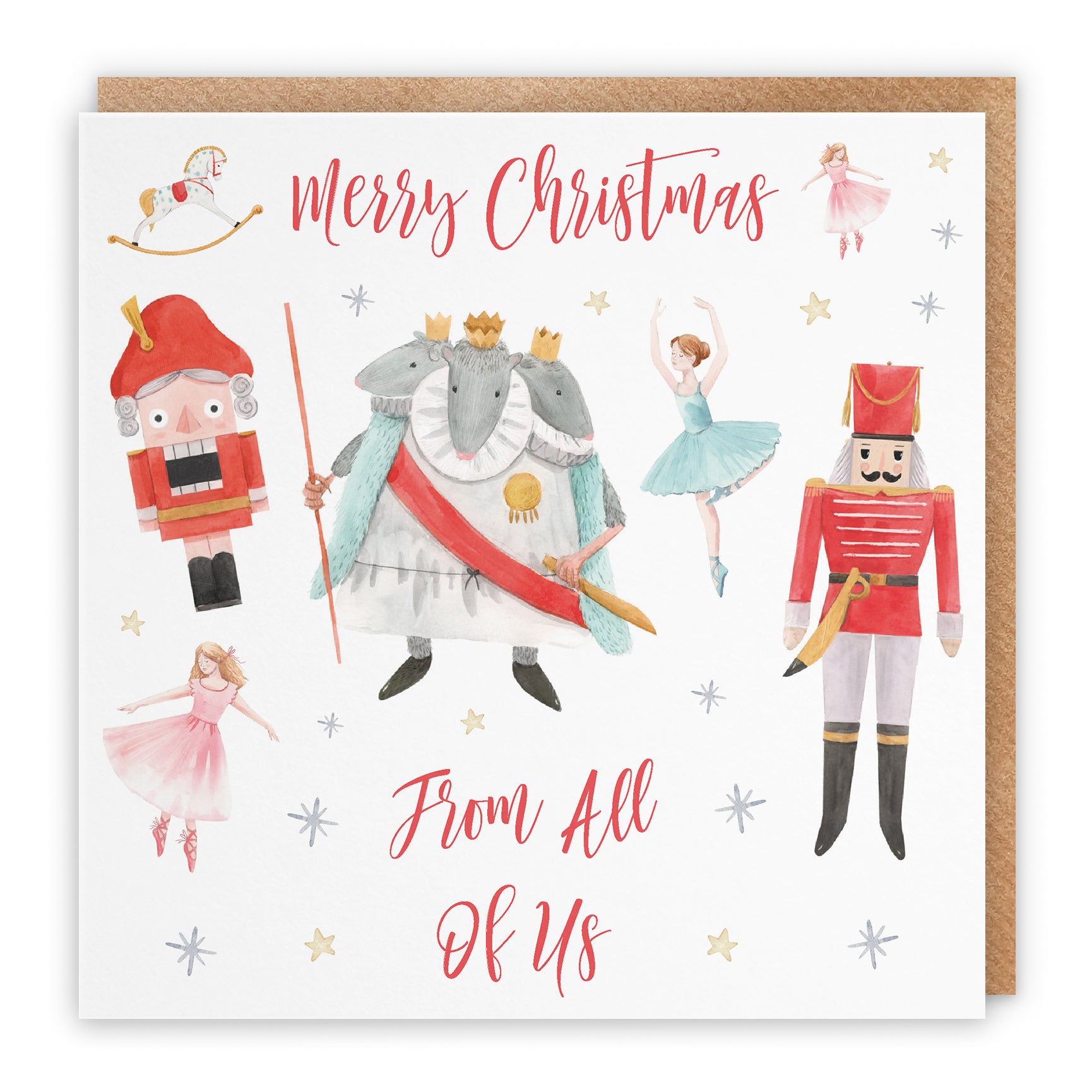 Christmas Card Nutcracker