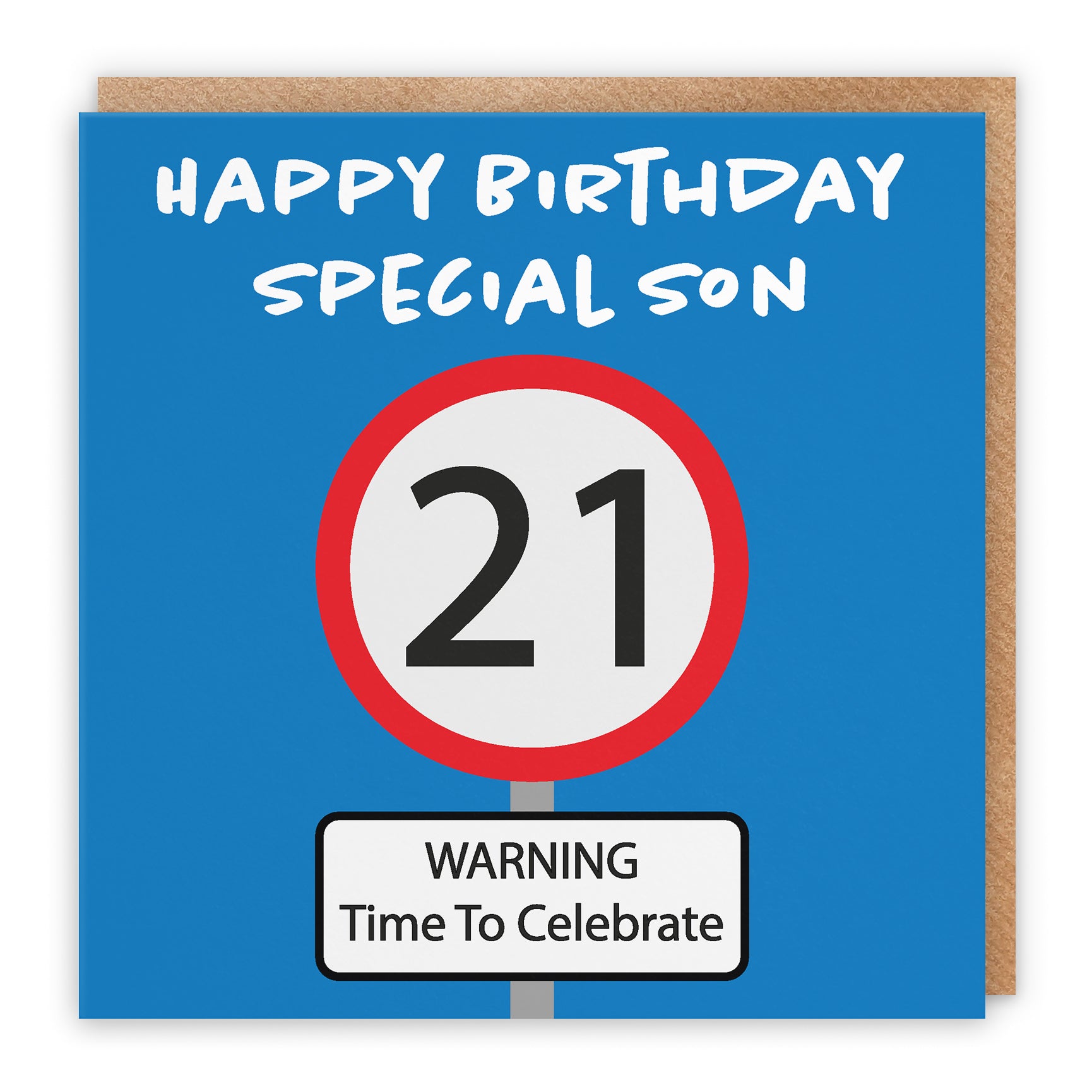 Birthday Card Road Sign