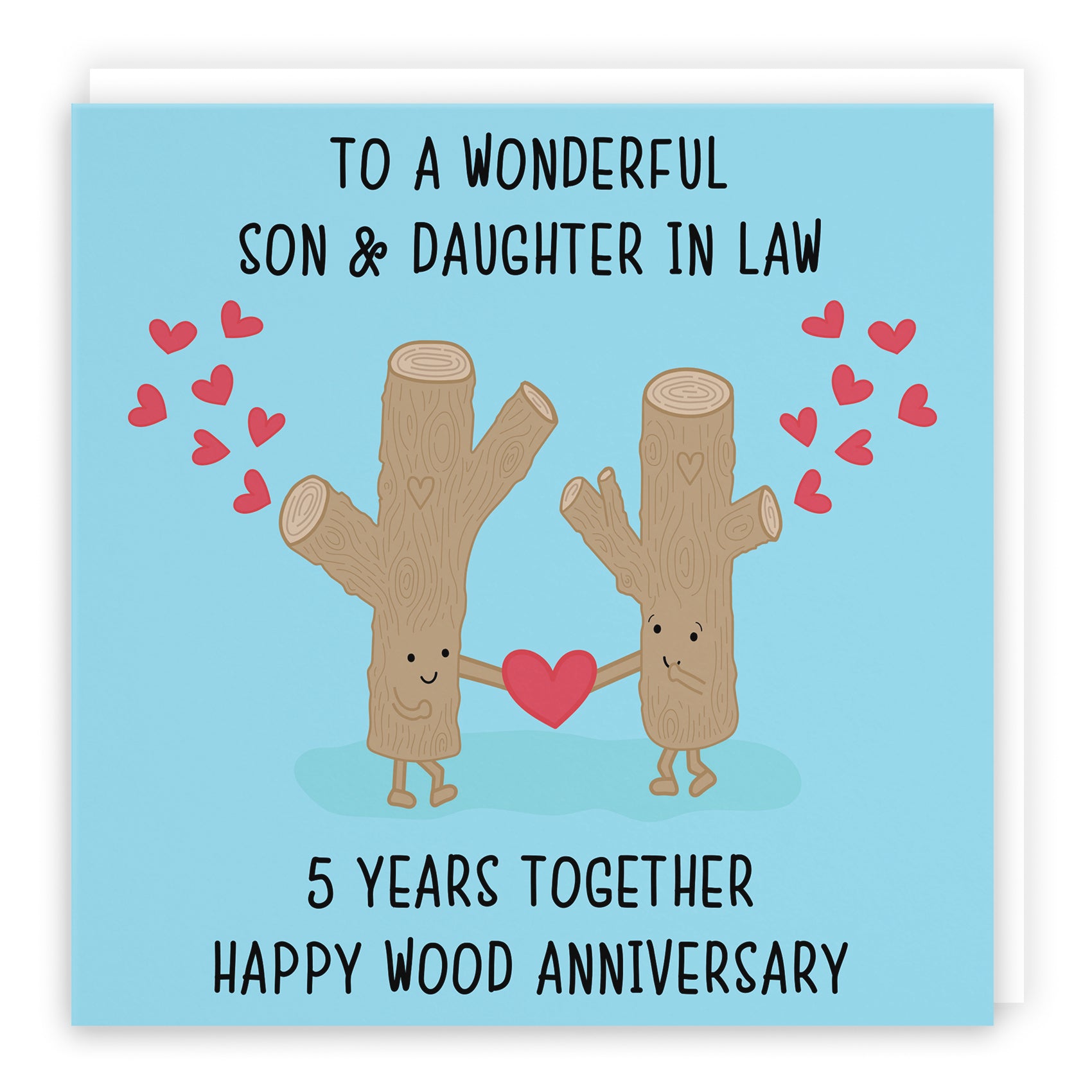 Cute Anniversary Card Iconic