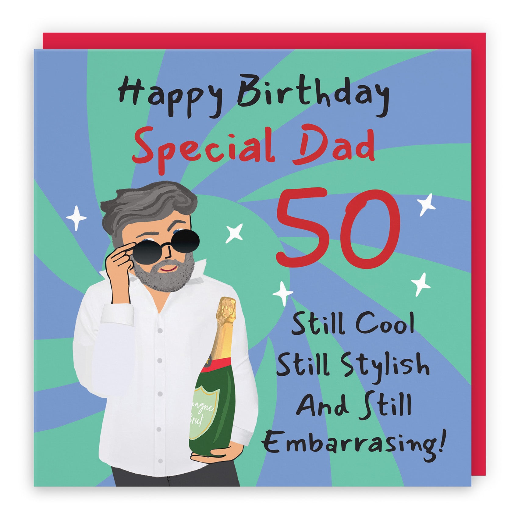 Male Cool Dude Birthday Card Laugh Out Loud