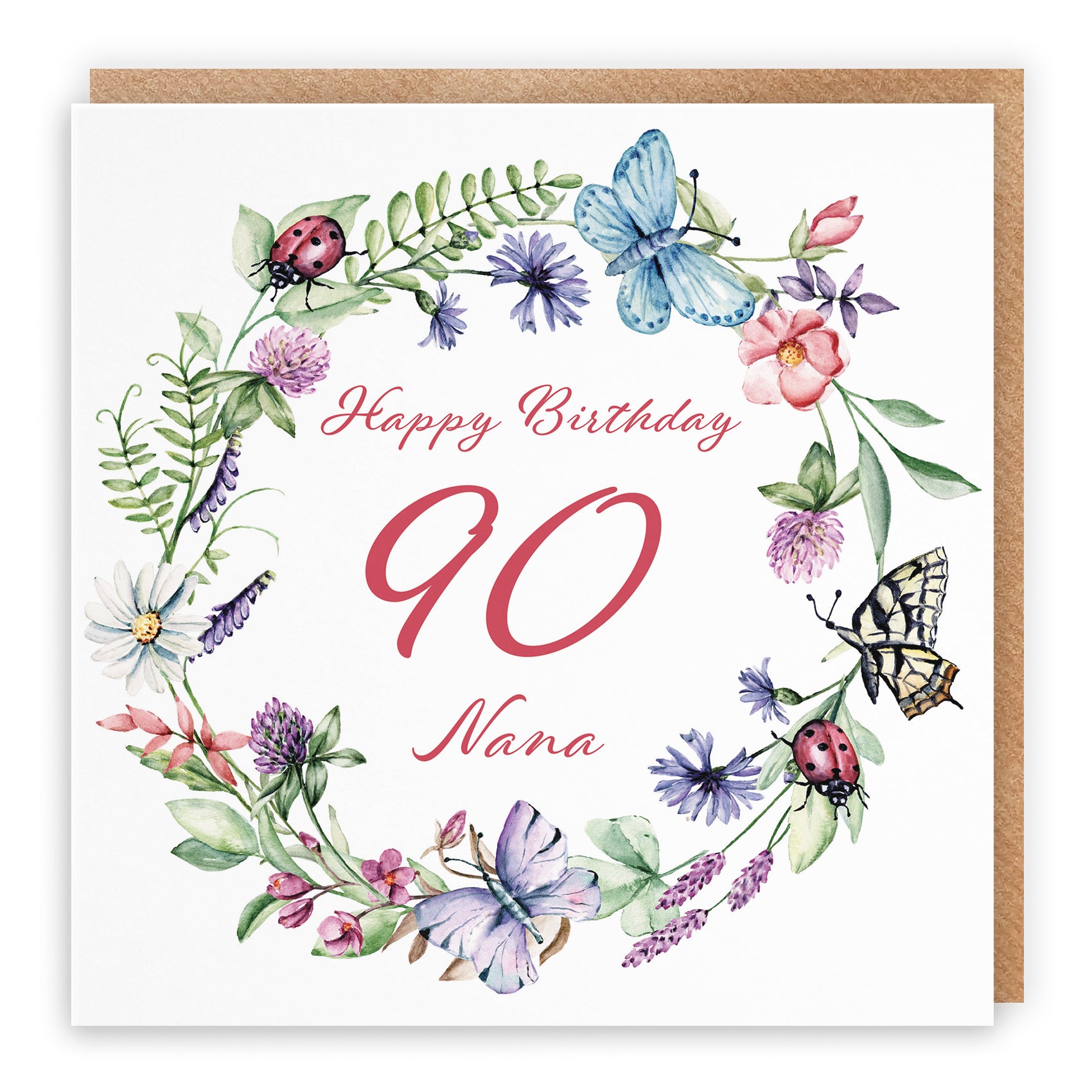 Wildflower Birthday Card Meadow