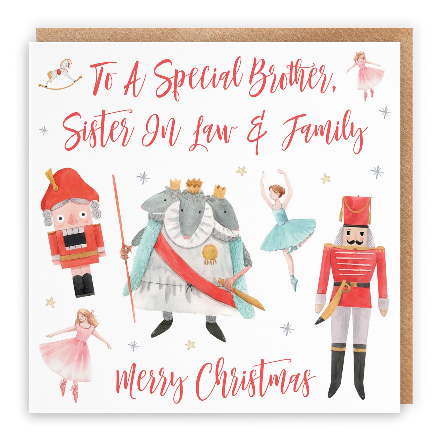 Christmas Card Nutcracker
