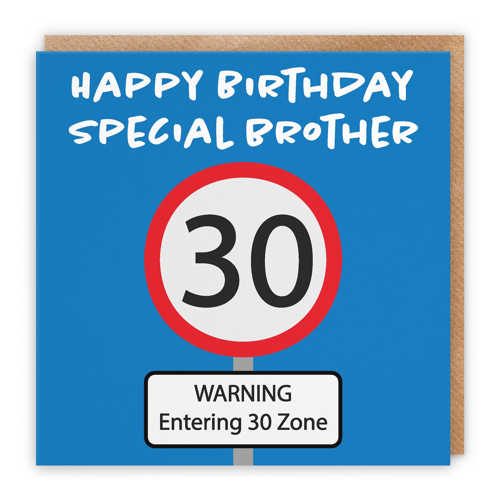Birthday Card Road Sign