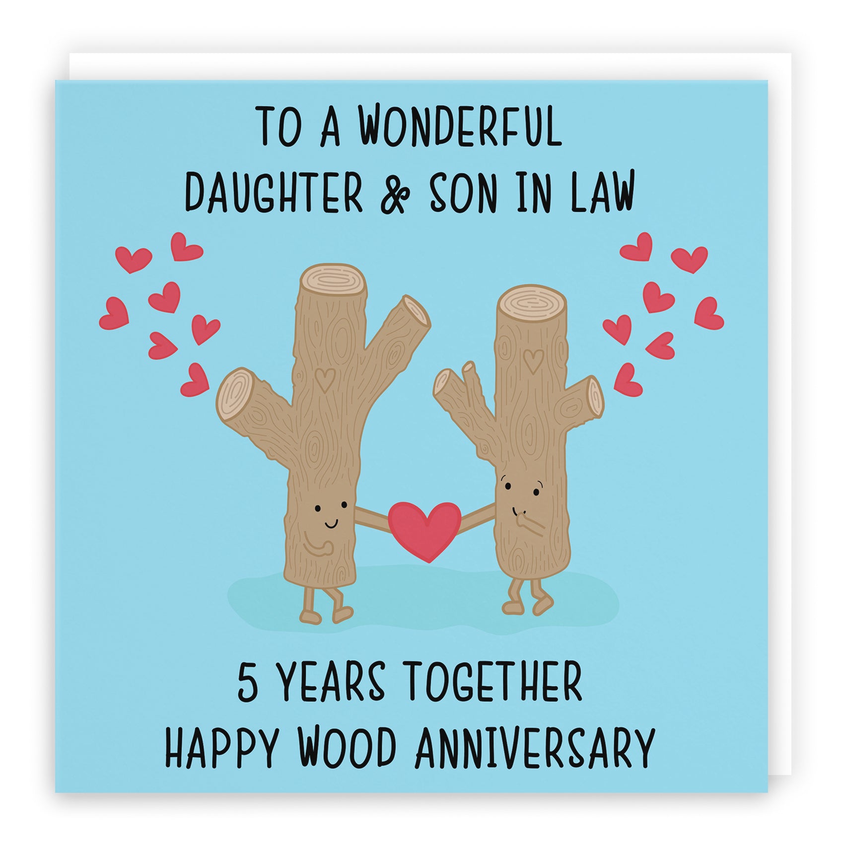 Cute Anniversary Card Iconic