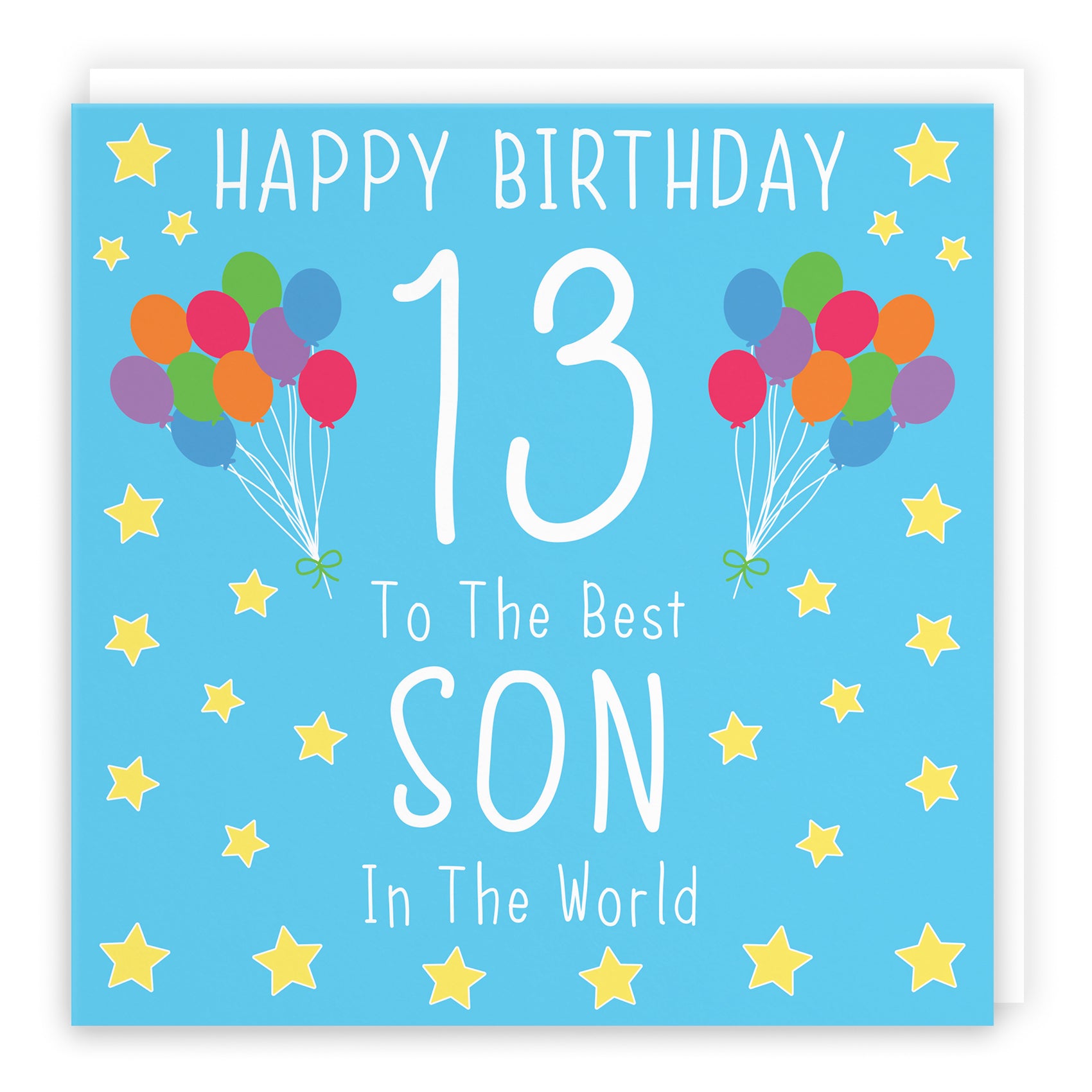 Blue Birthday Card Iconic