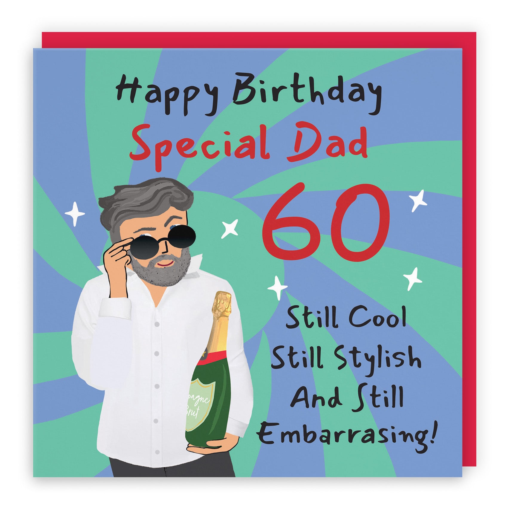 Male Cool Dude Birthday Card Laugh Out Loud