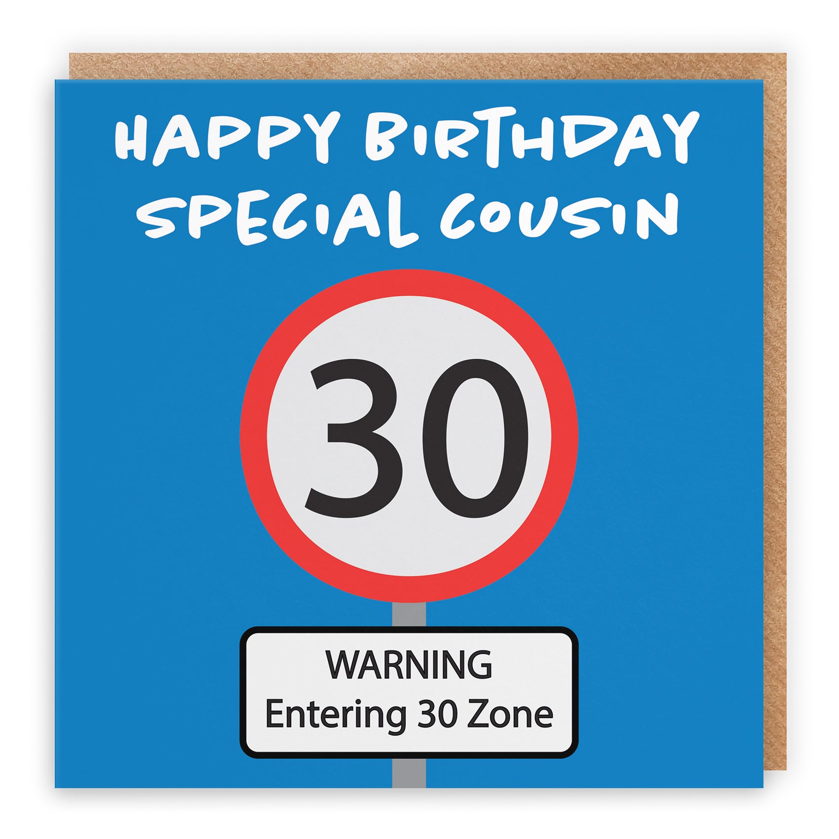 Birthday Card Road Sign