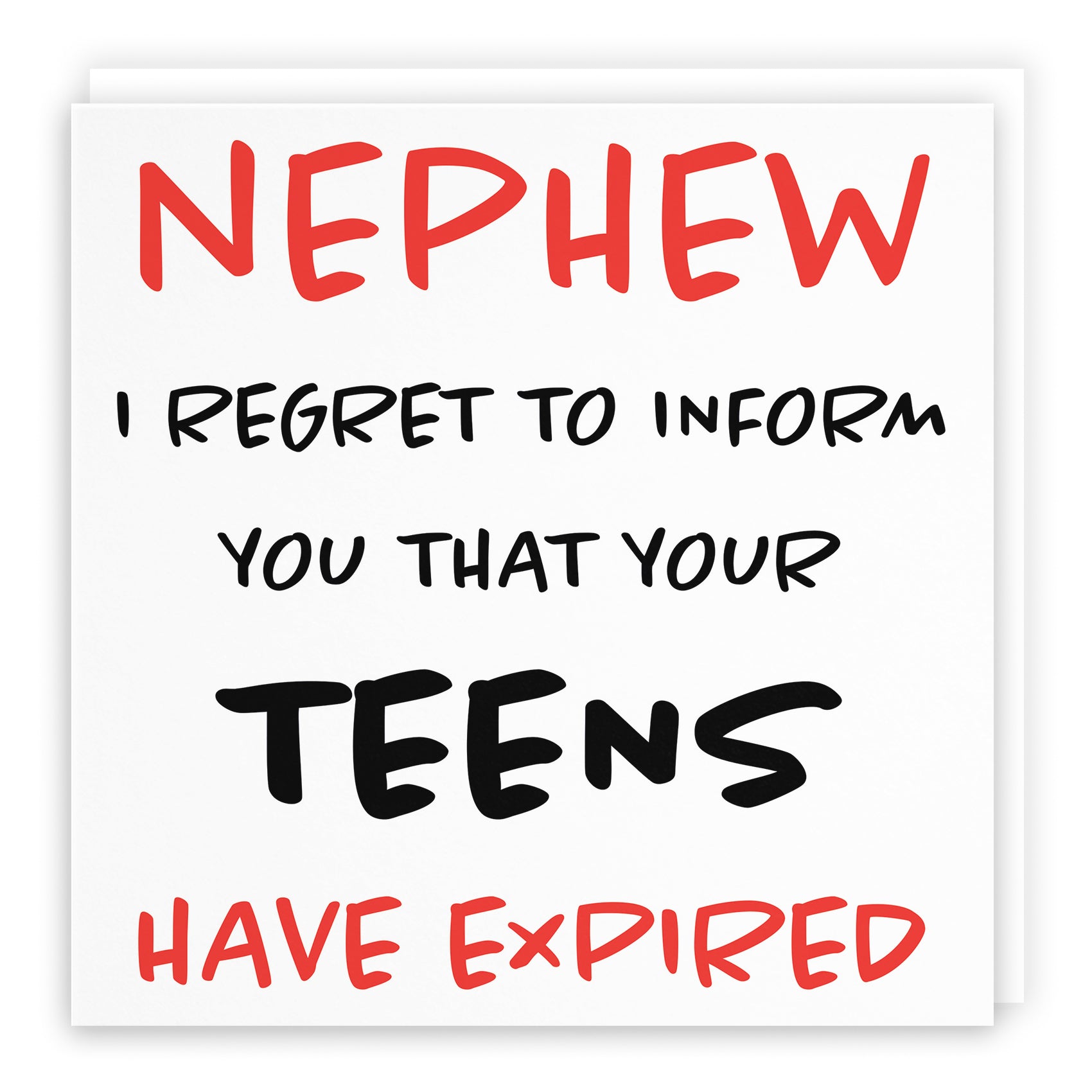 Funny Another Year Expired Birthday Card Retro