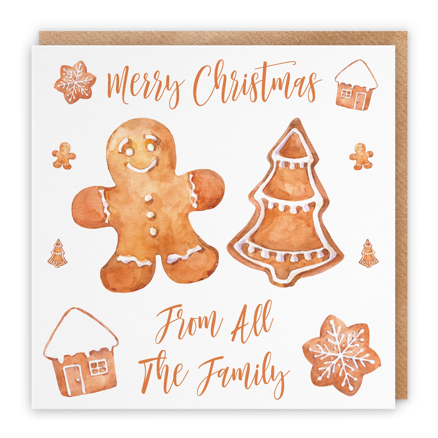 Christmas Card Gingerbread