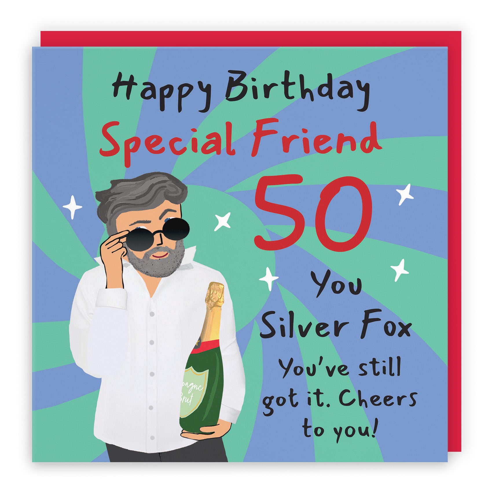 Male Cool Dude Birthday Card Laugh Out Loud