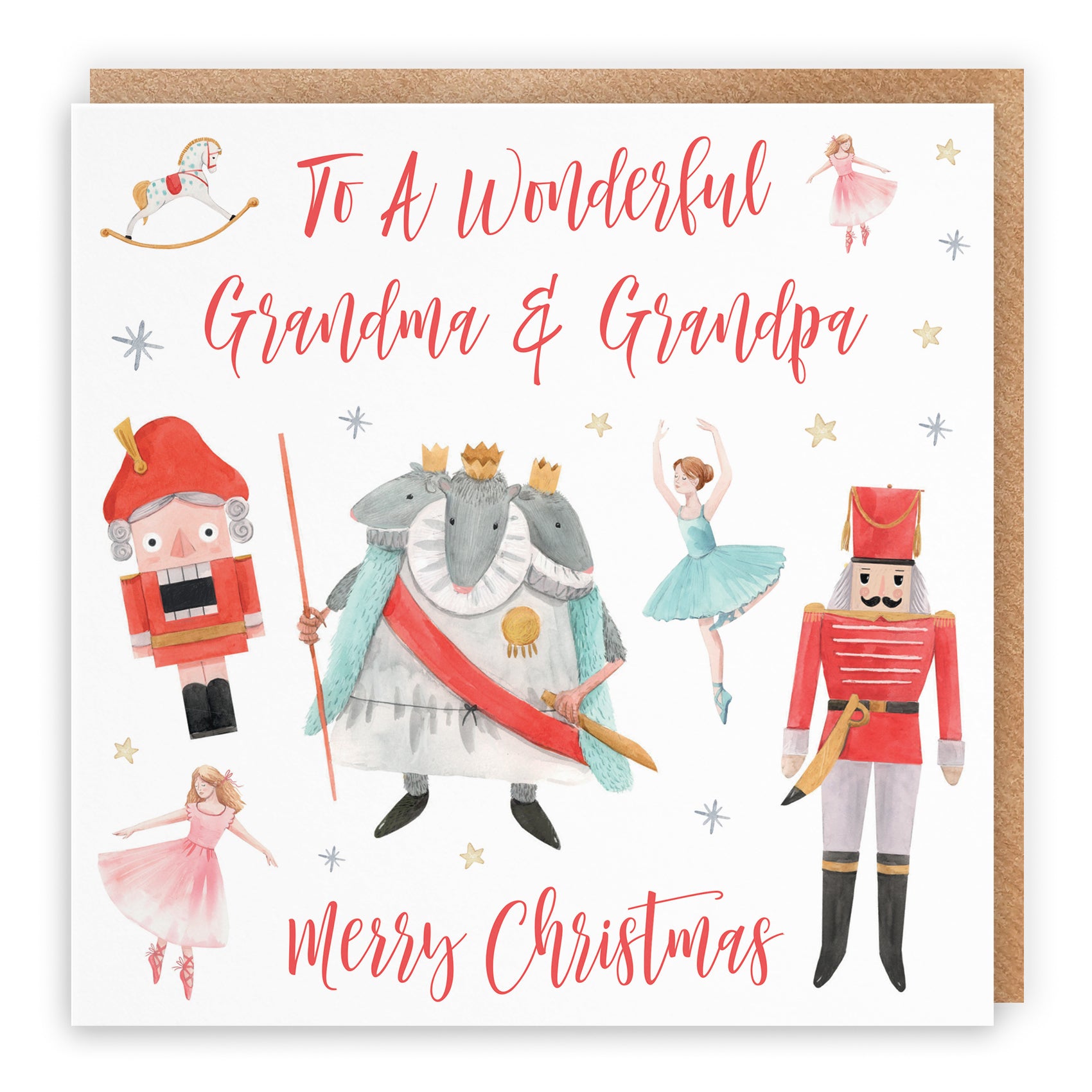 Christmas Card Nutcracker
