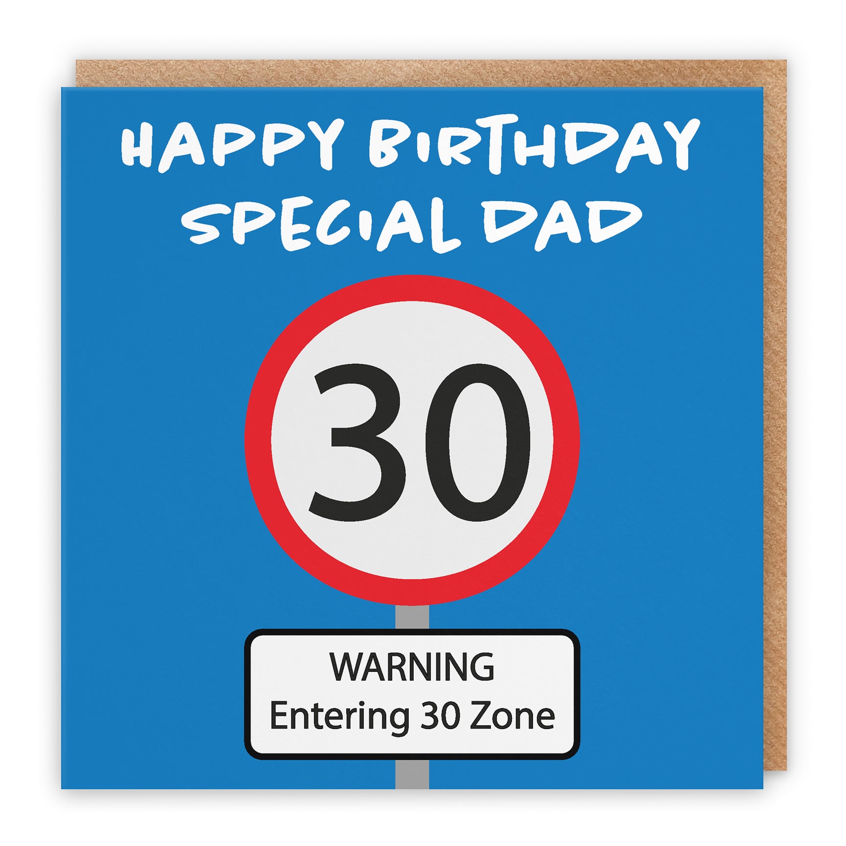 Birthday Card Road Sign