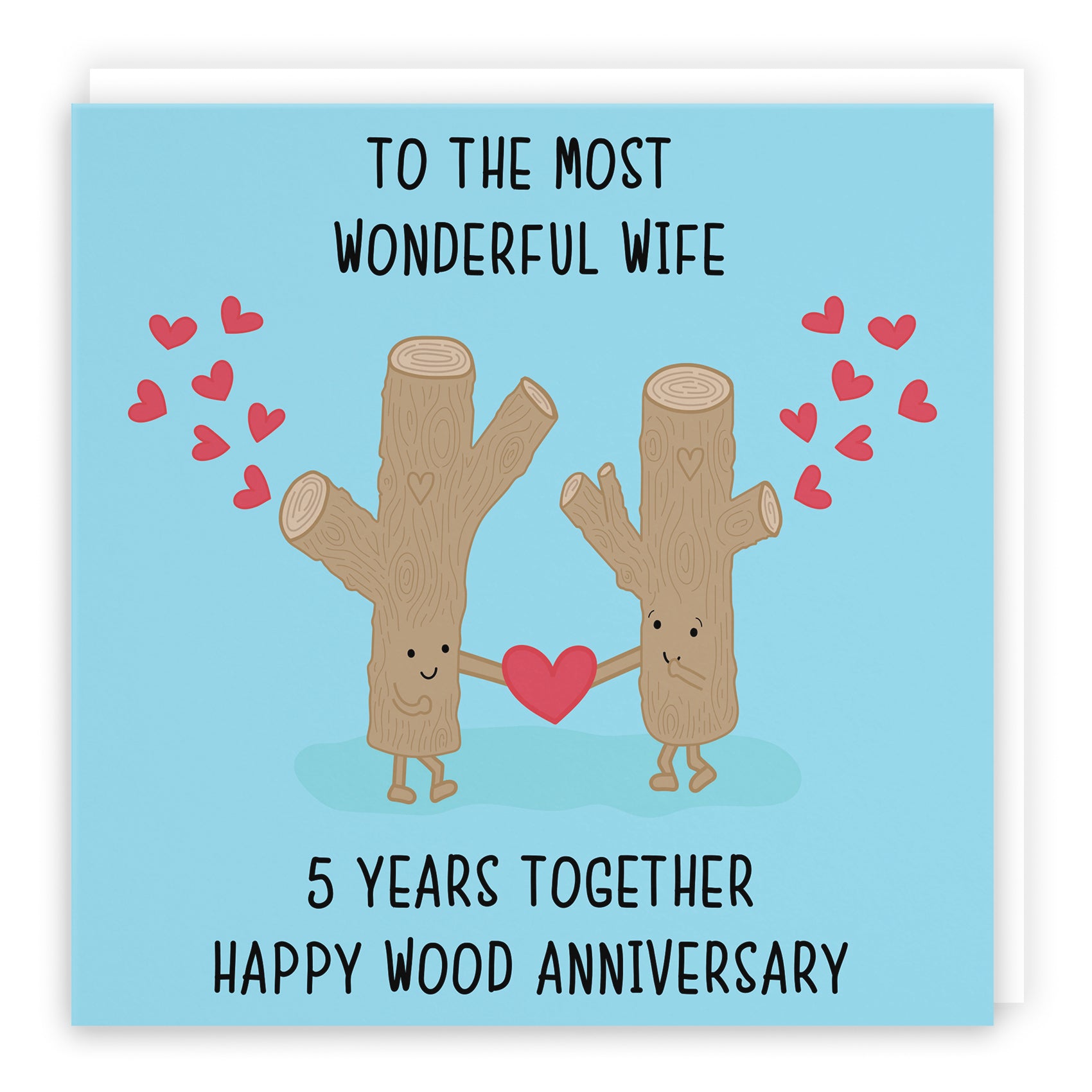 Cute Anniversary Card Iconic