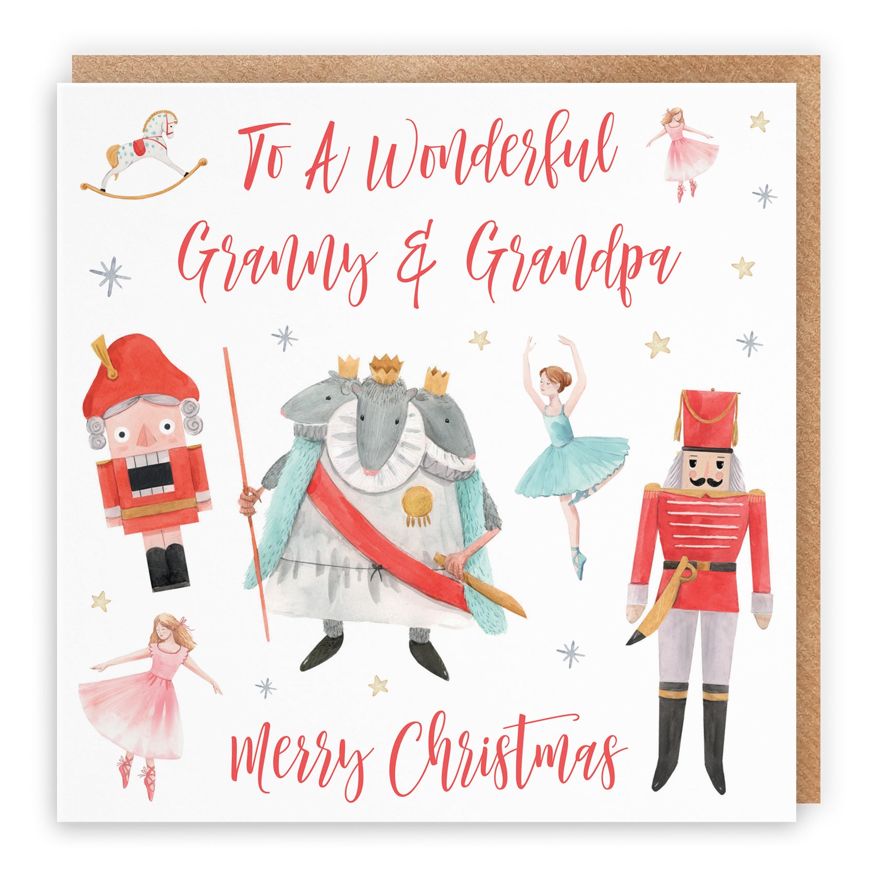 Christmas Card Nutcracker