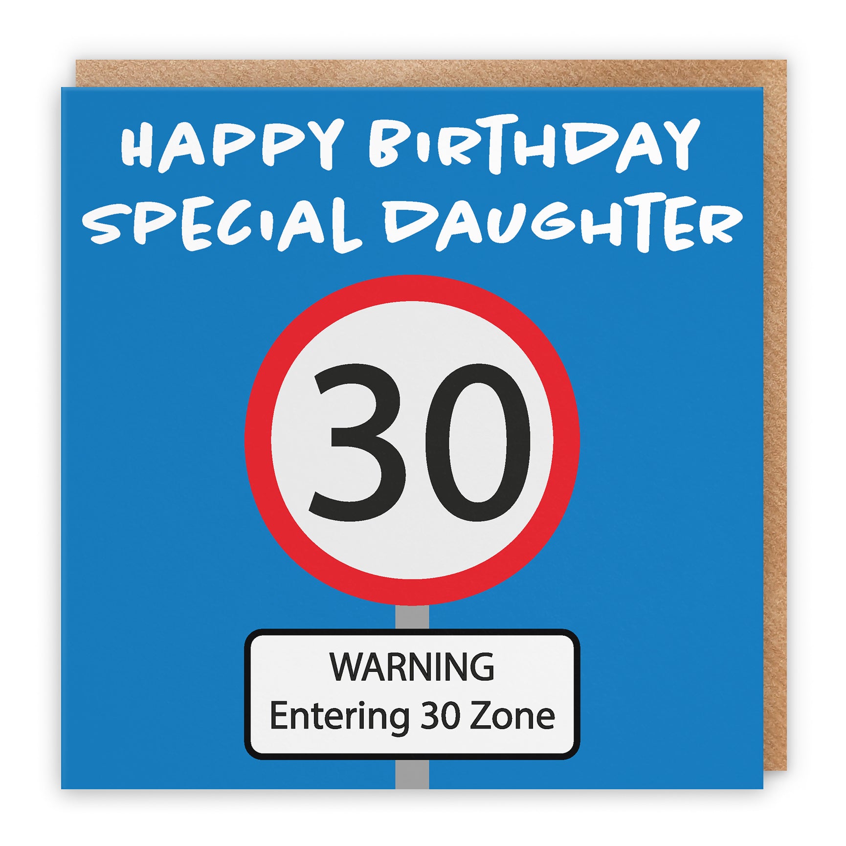 Birthday Card Road Sign