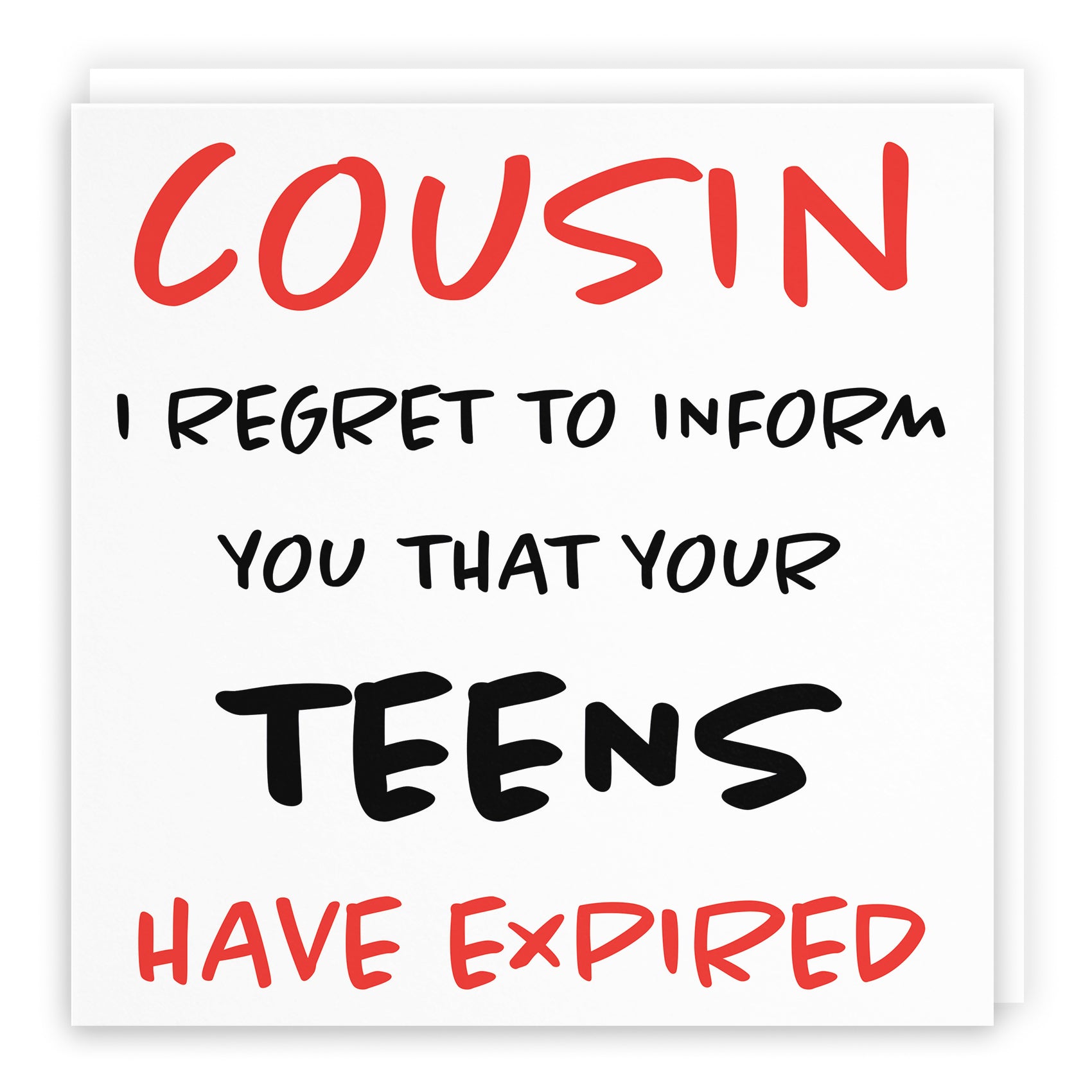 Funny Another Year Expired Birthday Card Retro