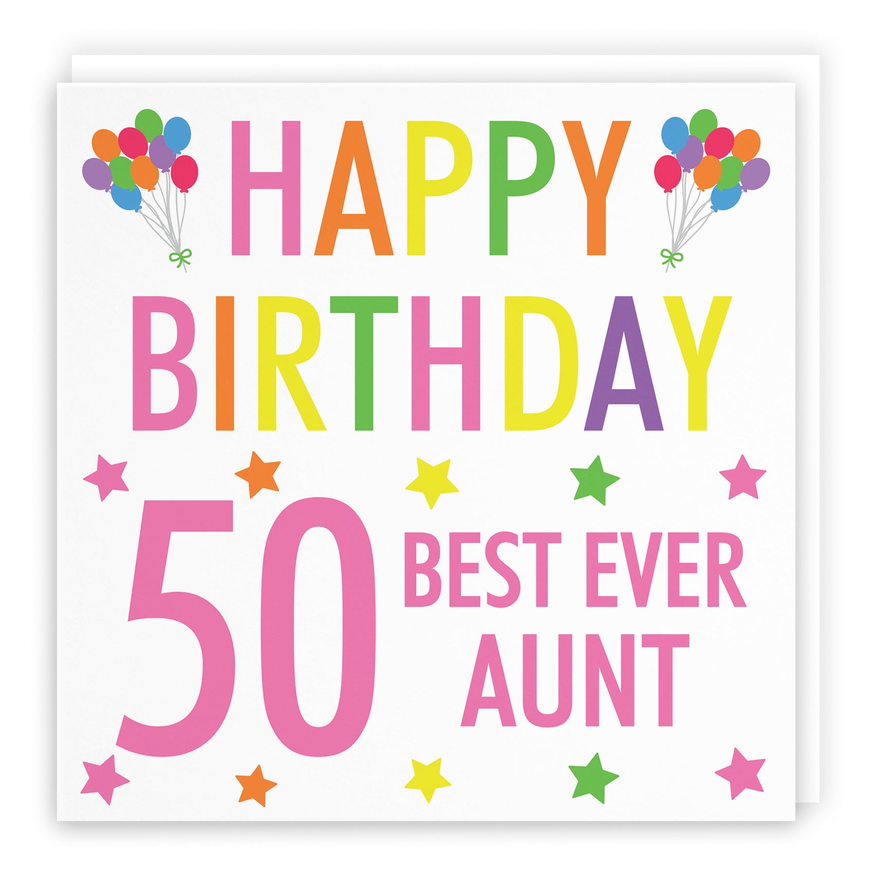 Birthday Card Colourful