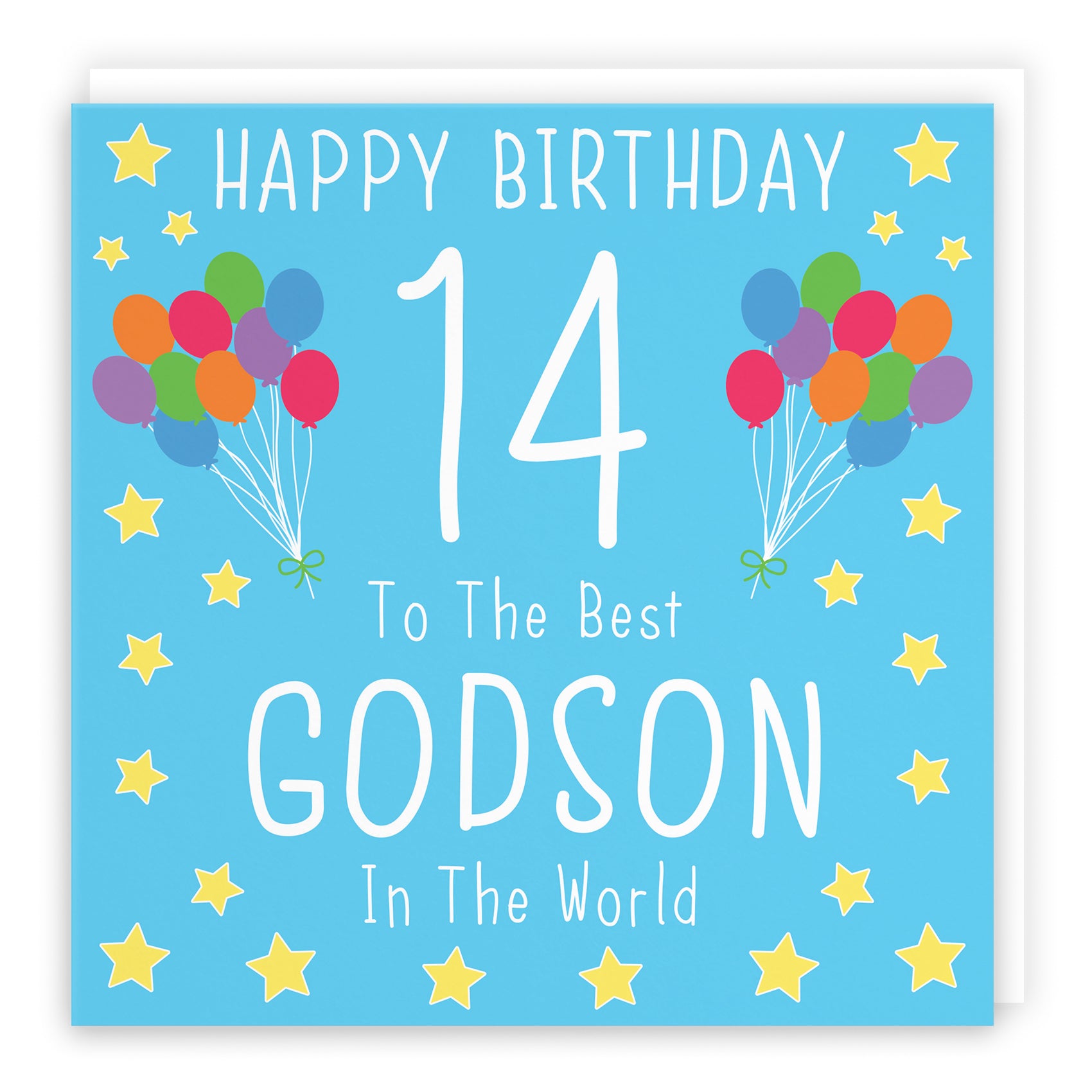 Blue Birthday Card Iconic