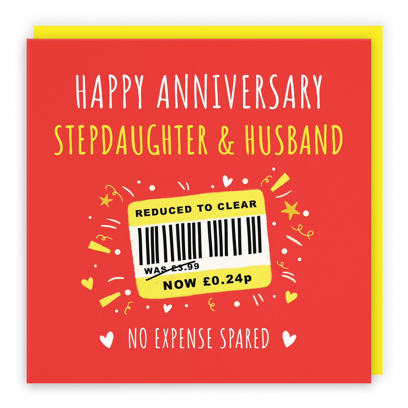 Reduced To Clear Anniversary Card Moments