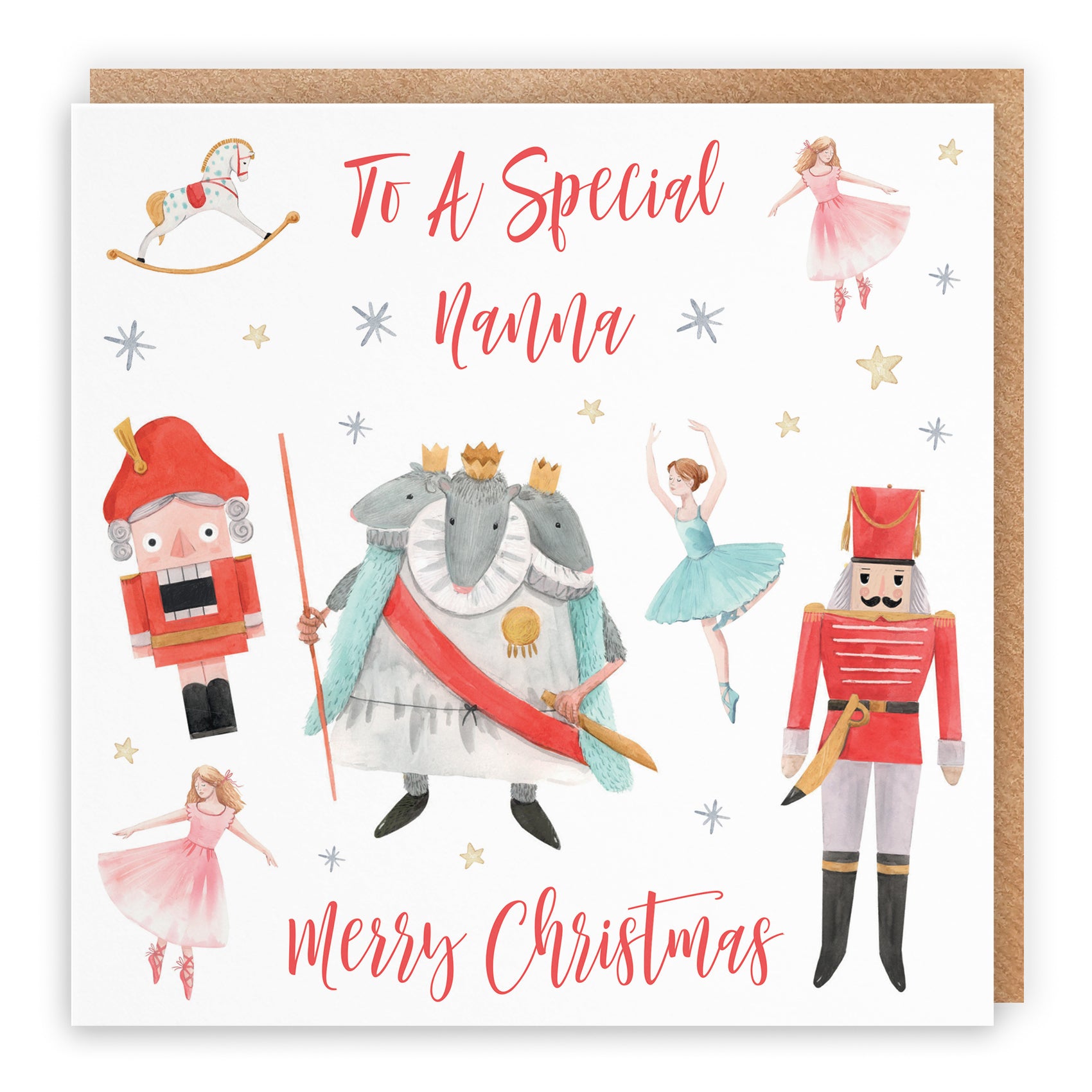 Christmas Card Nutcracker