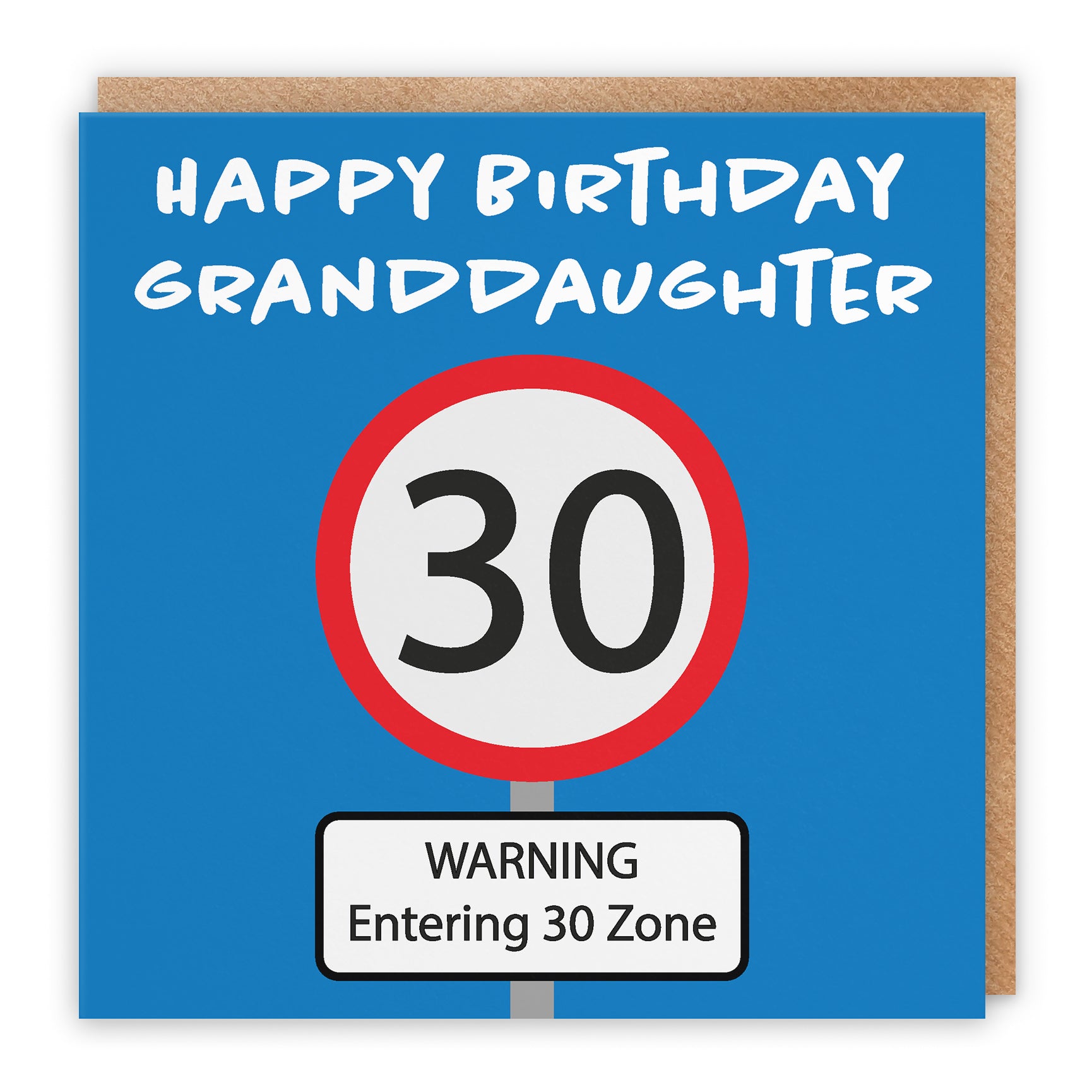 Birthday Card Road Sign