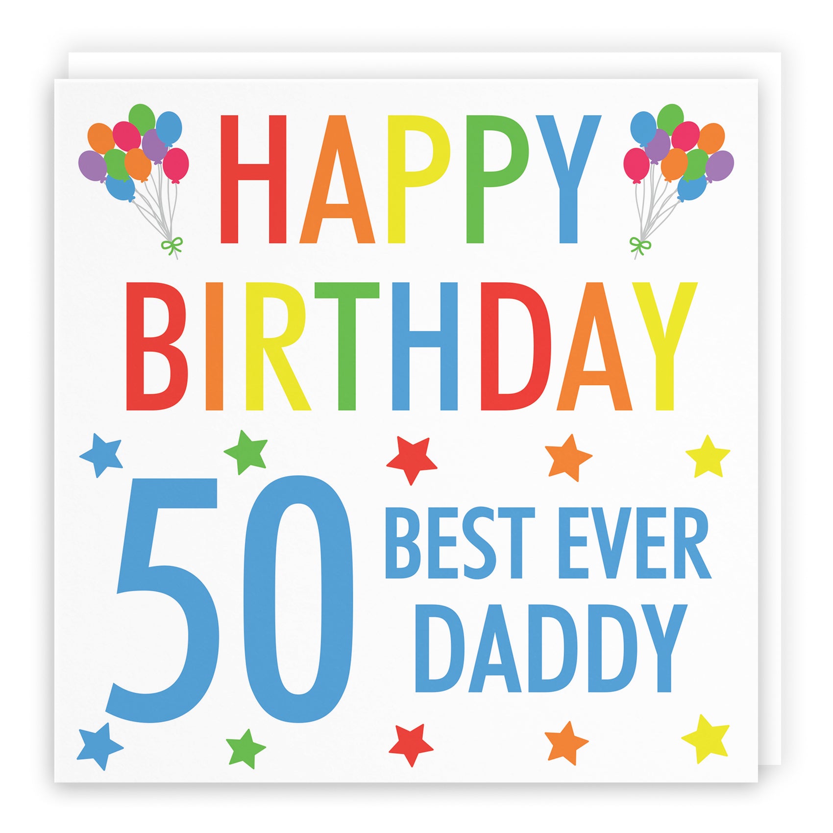 Birthday Card Colourful