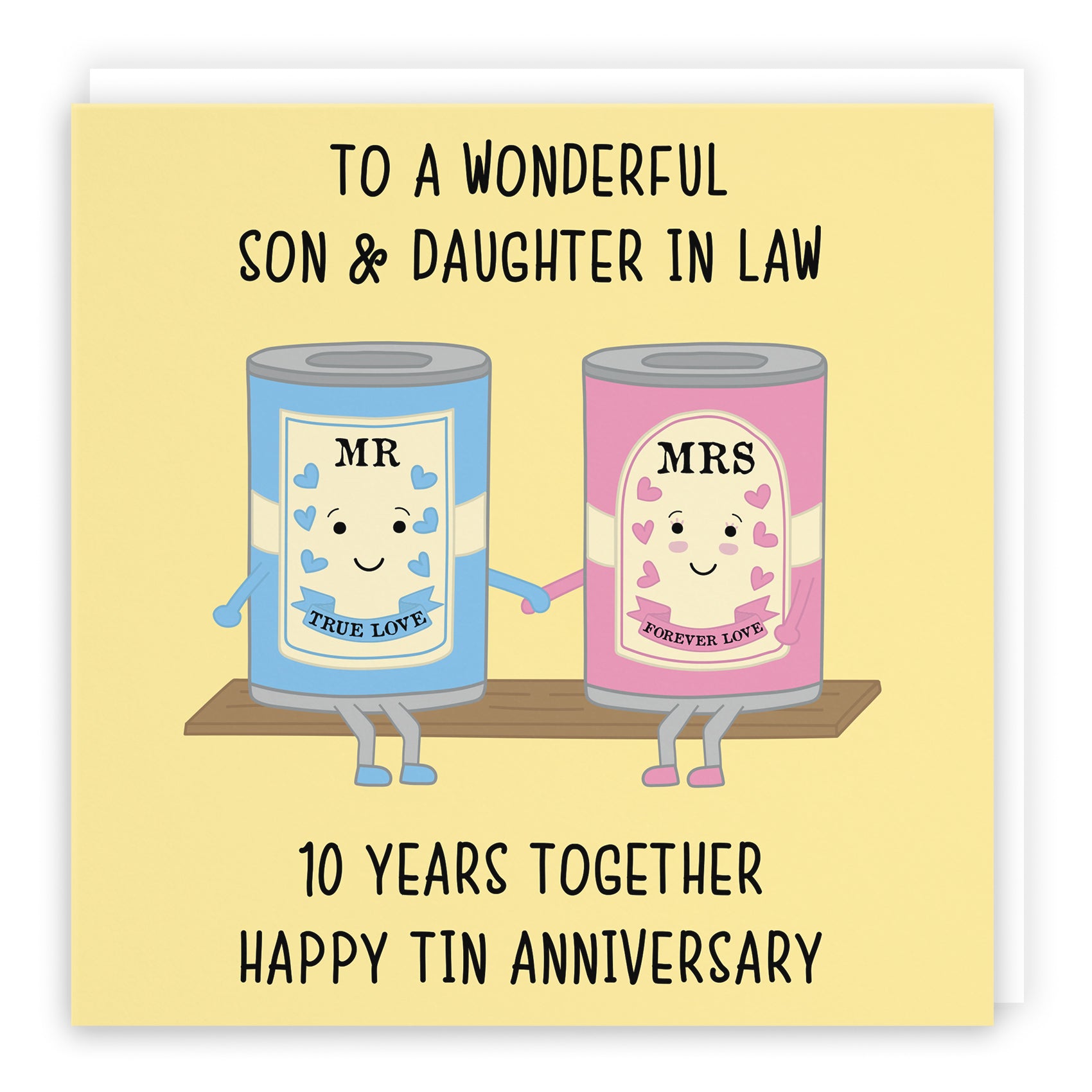 Cute Anniversary Card Iconic