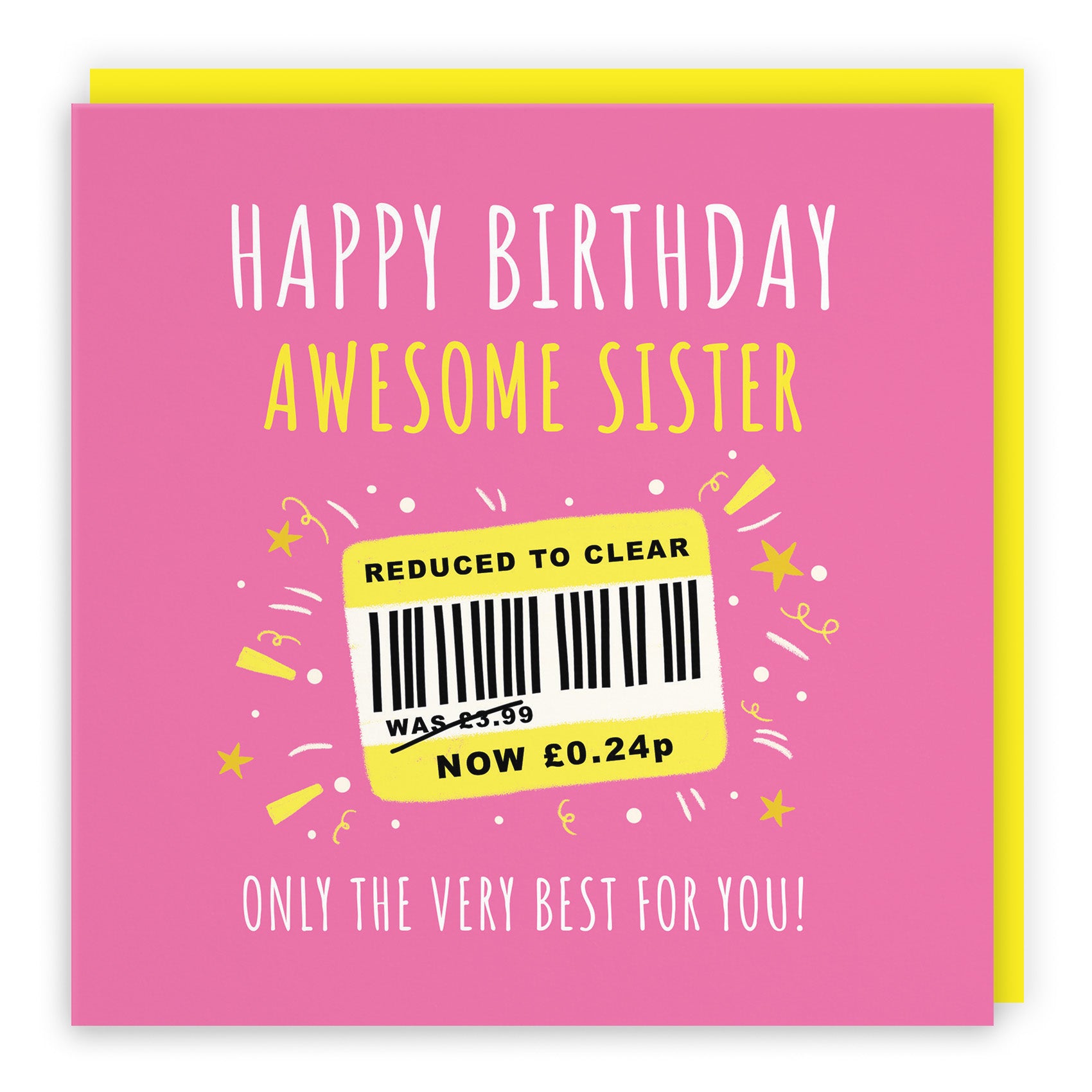 Reduced To Clear Birthday Card Moments