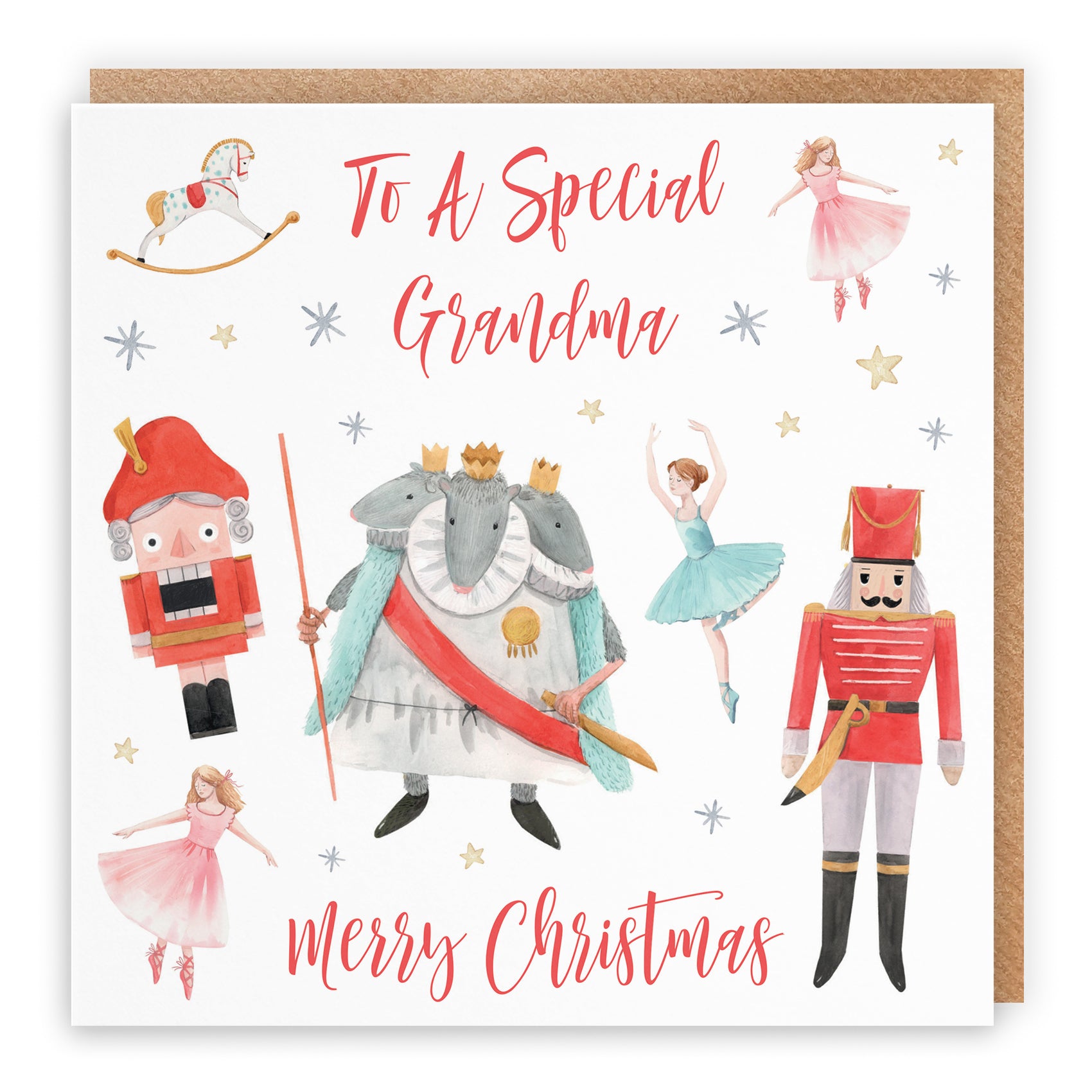 Christmas Card Nutcracker
