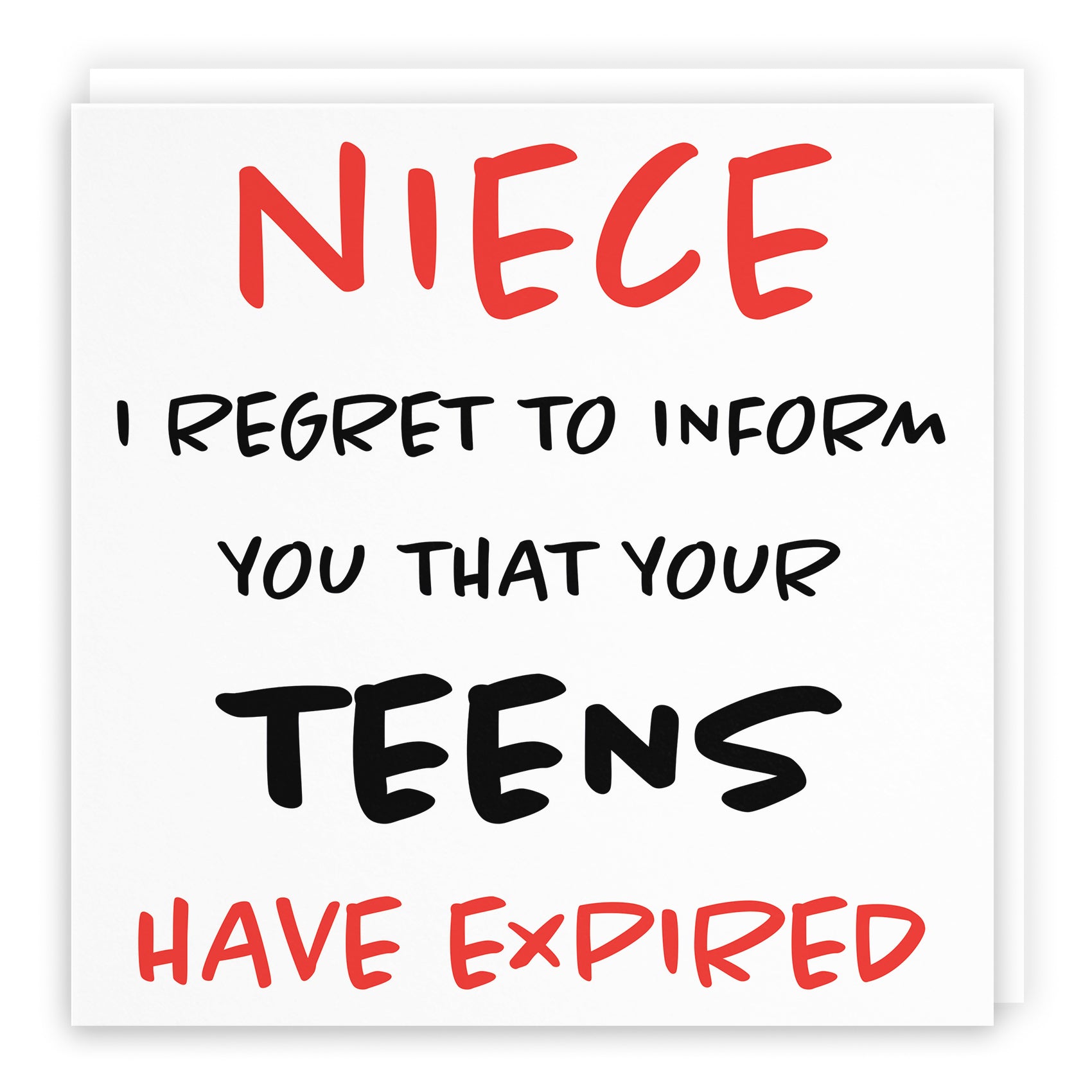 Funny Another Year Expired Birthday Card Retro