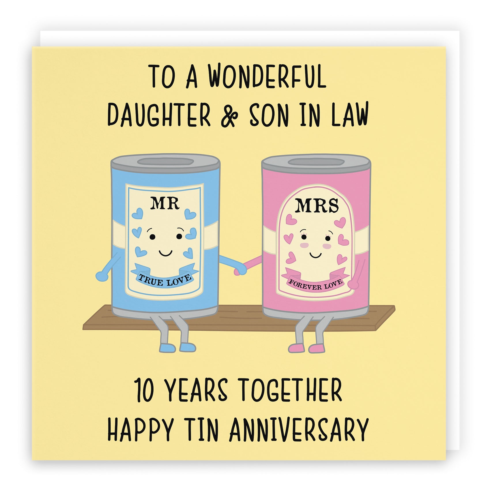 Cute Anniversary Card Iconic