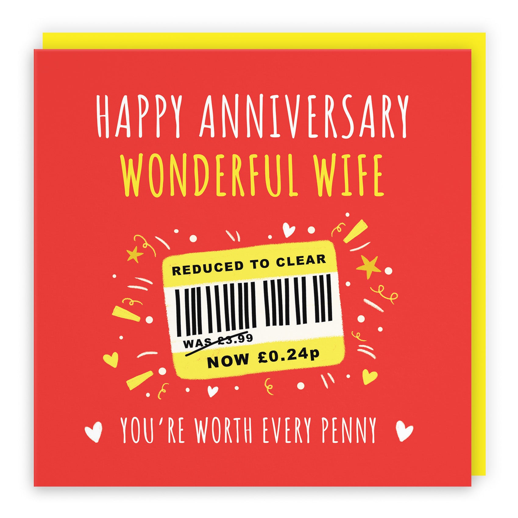 Reduced To Clear Anniversary Card Moments