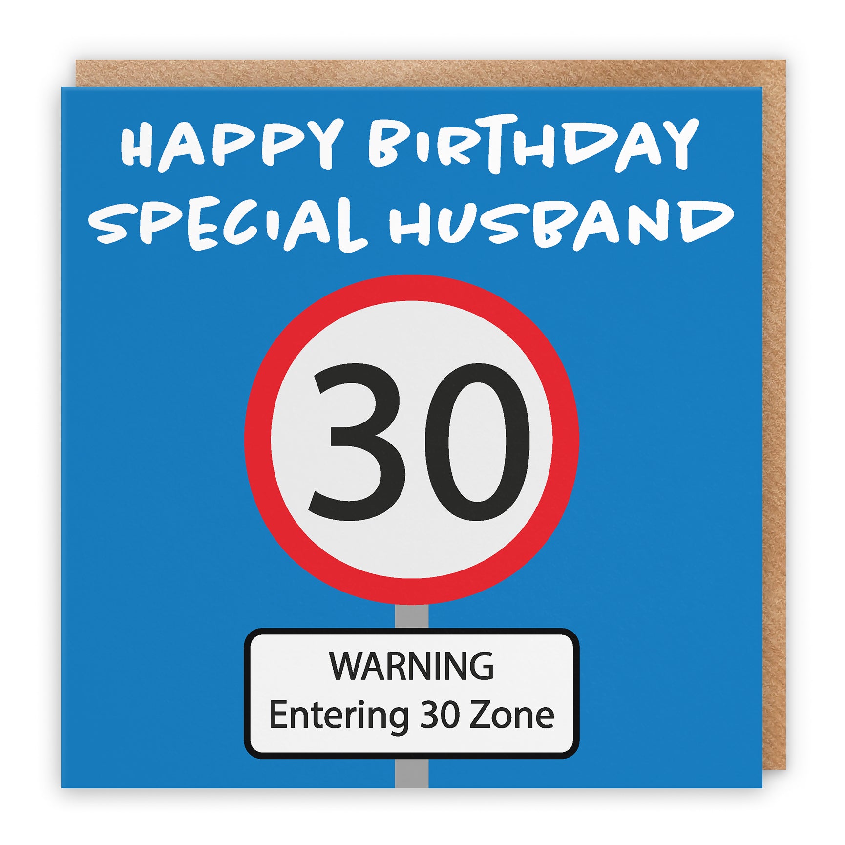 Birthday Card Road Sign