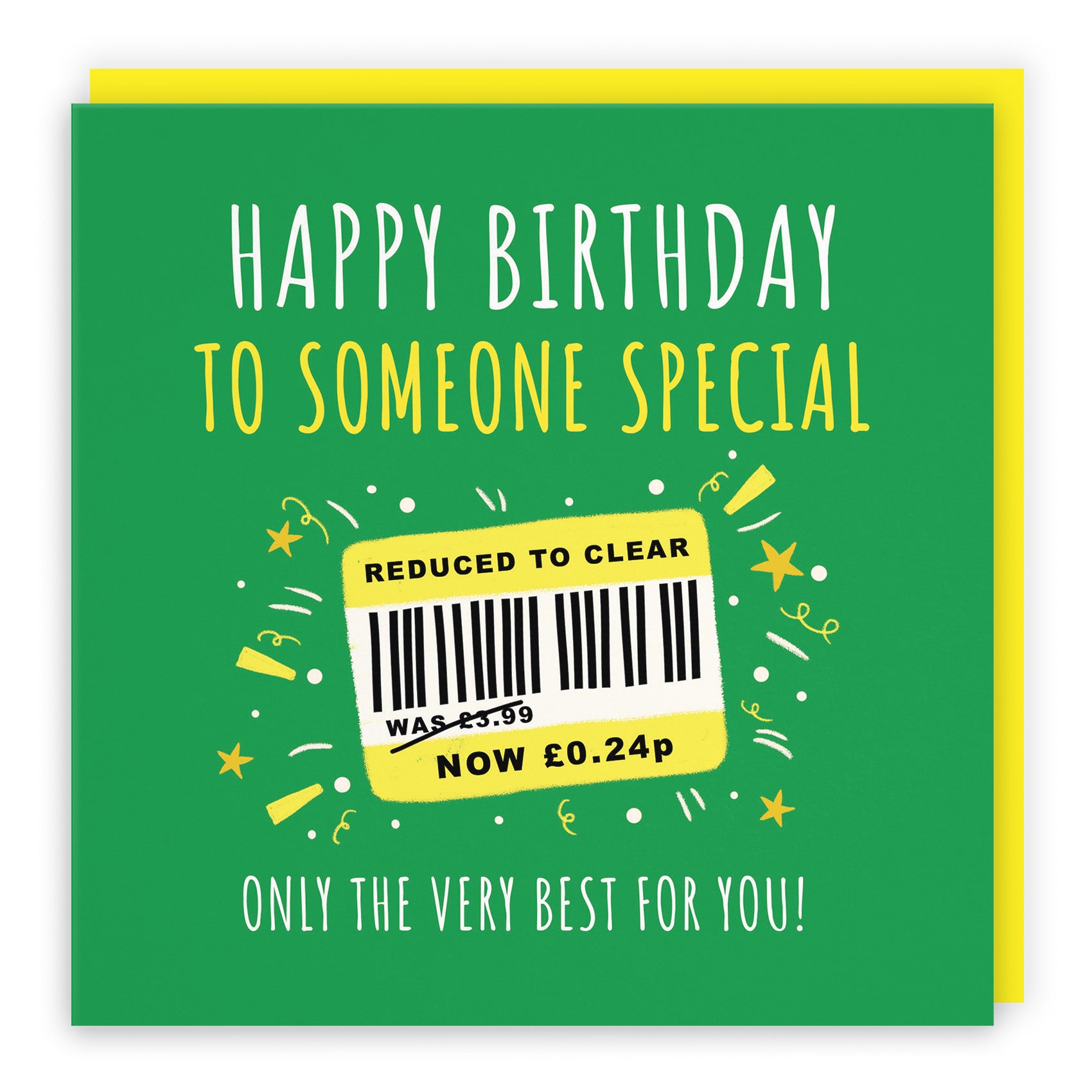 Reduced To Clear Birthday Card Moments