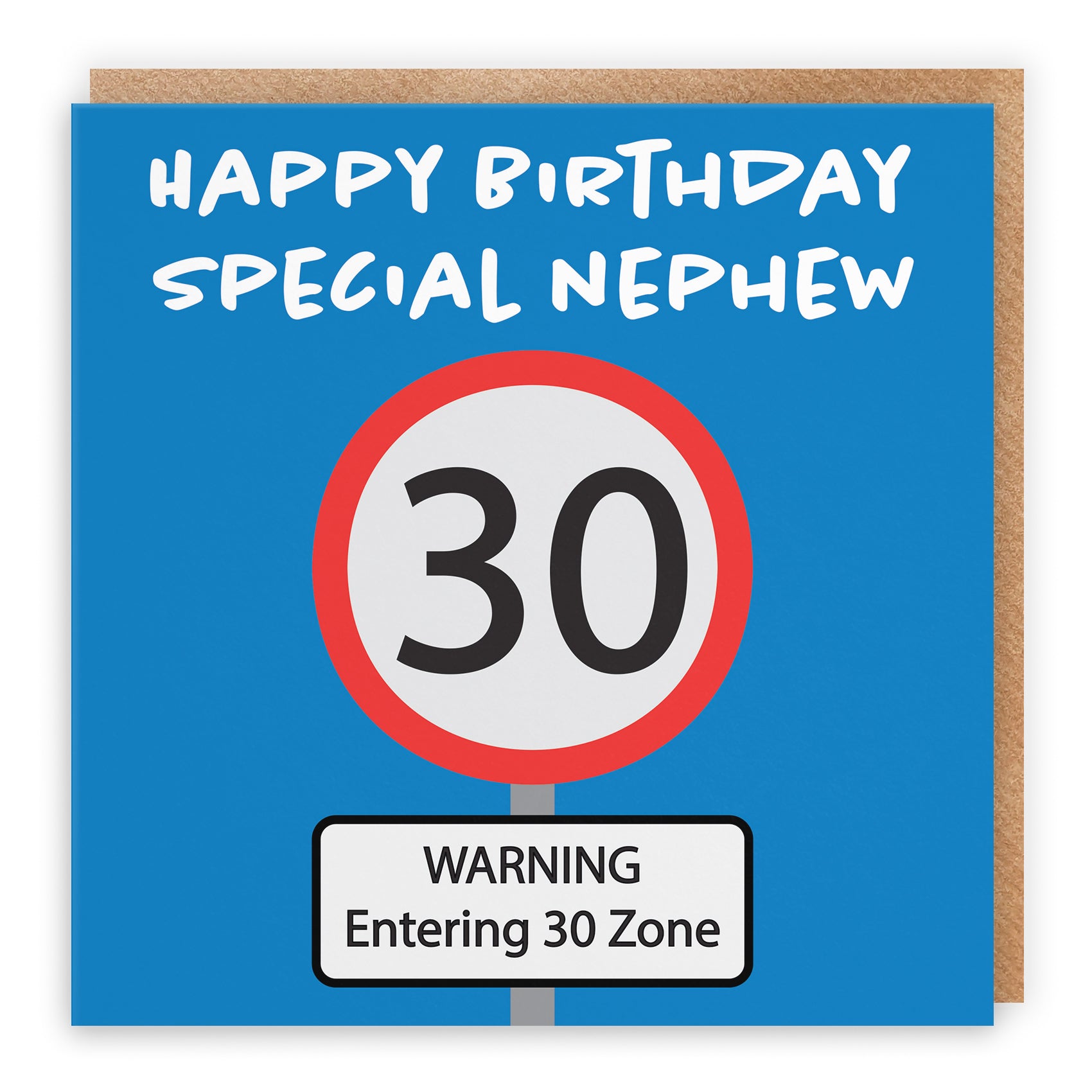 Birthday Card Road Sign