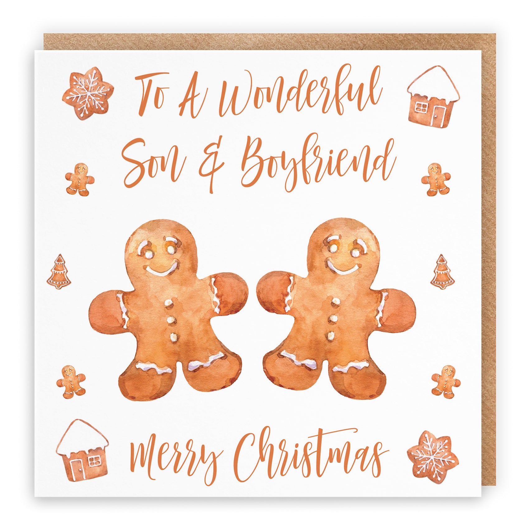 Christmas Card Gingerbread