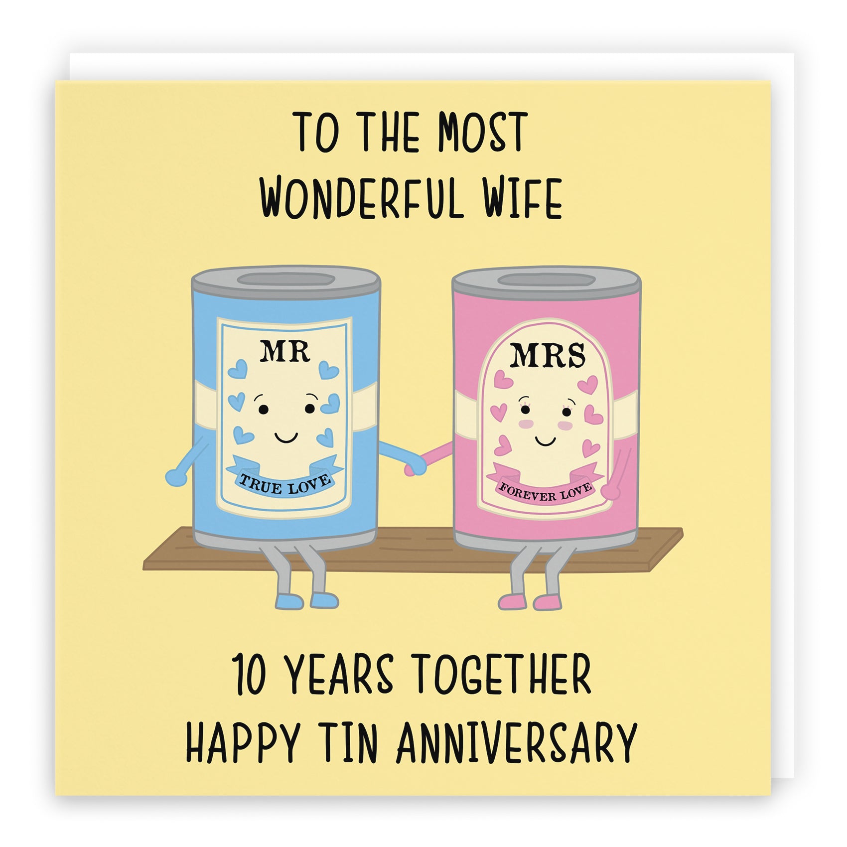 Cute Anniversary Card Iconic