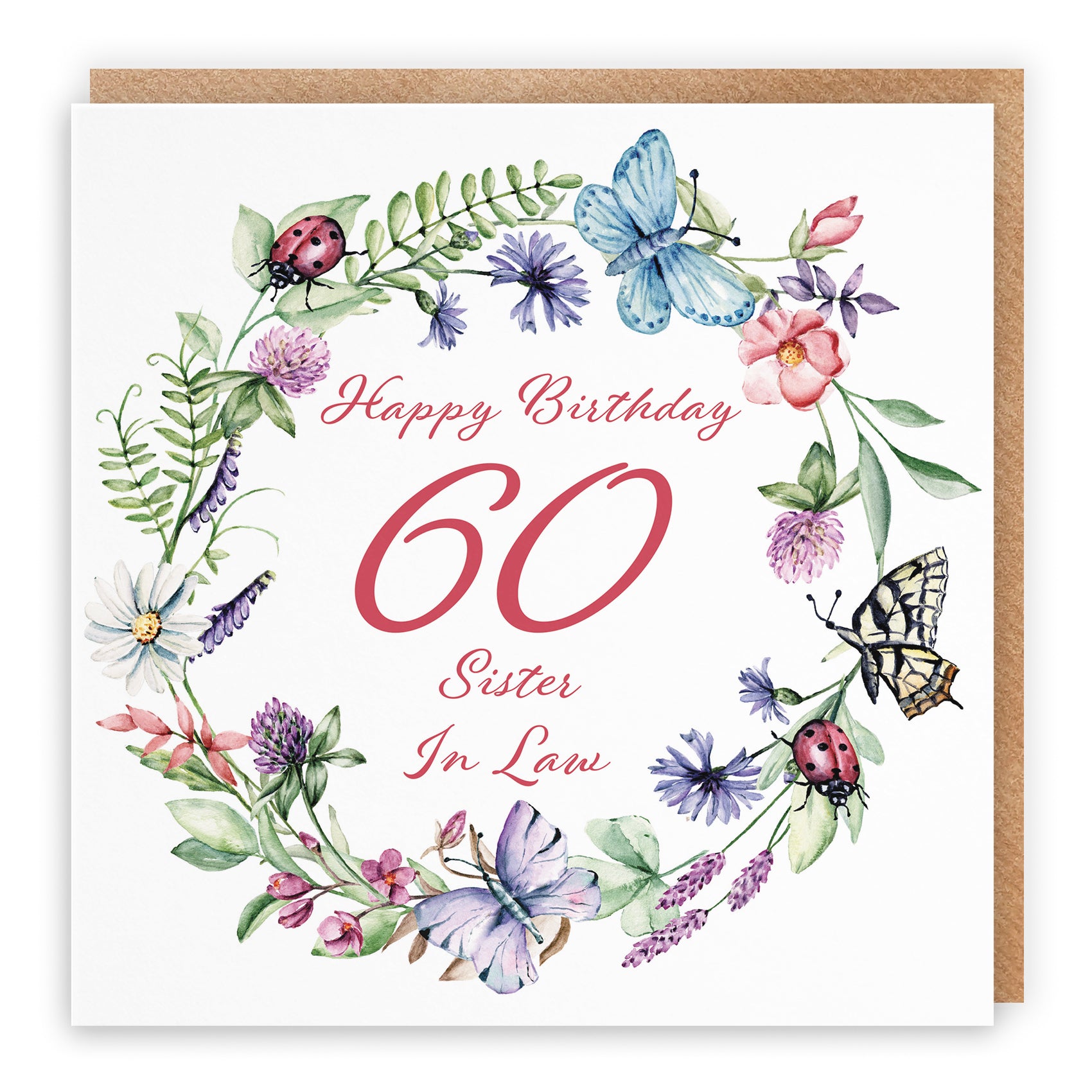 Wildflower Birthday Card Meadow