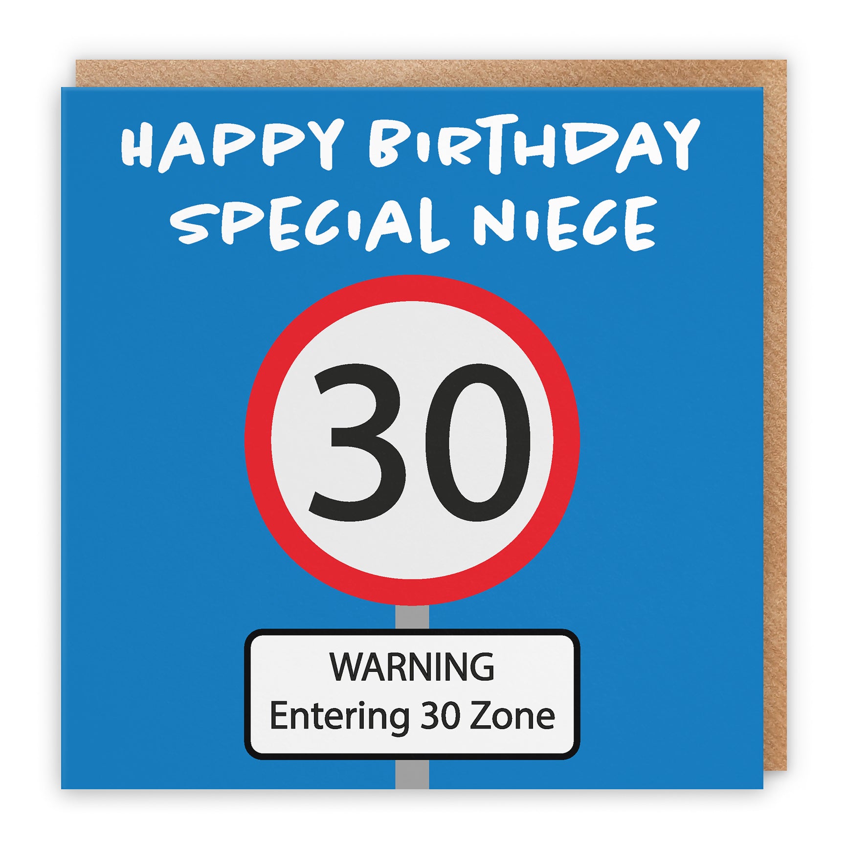 Birthday Card Road Sign