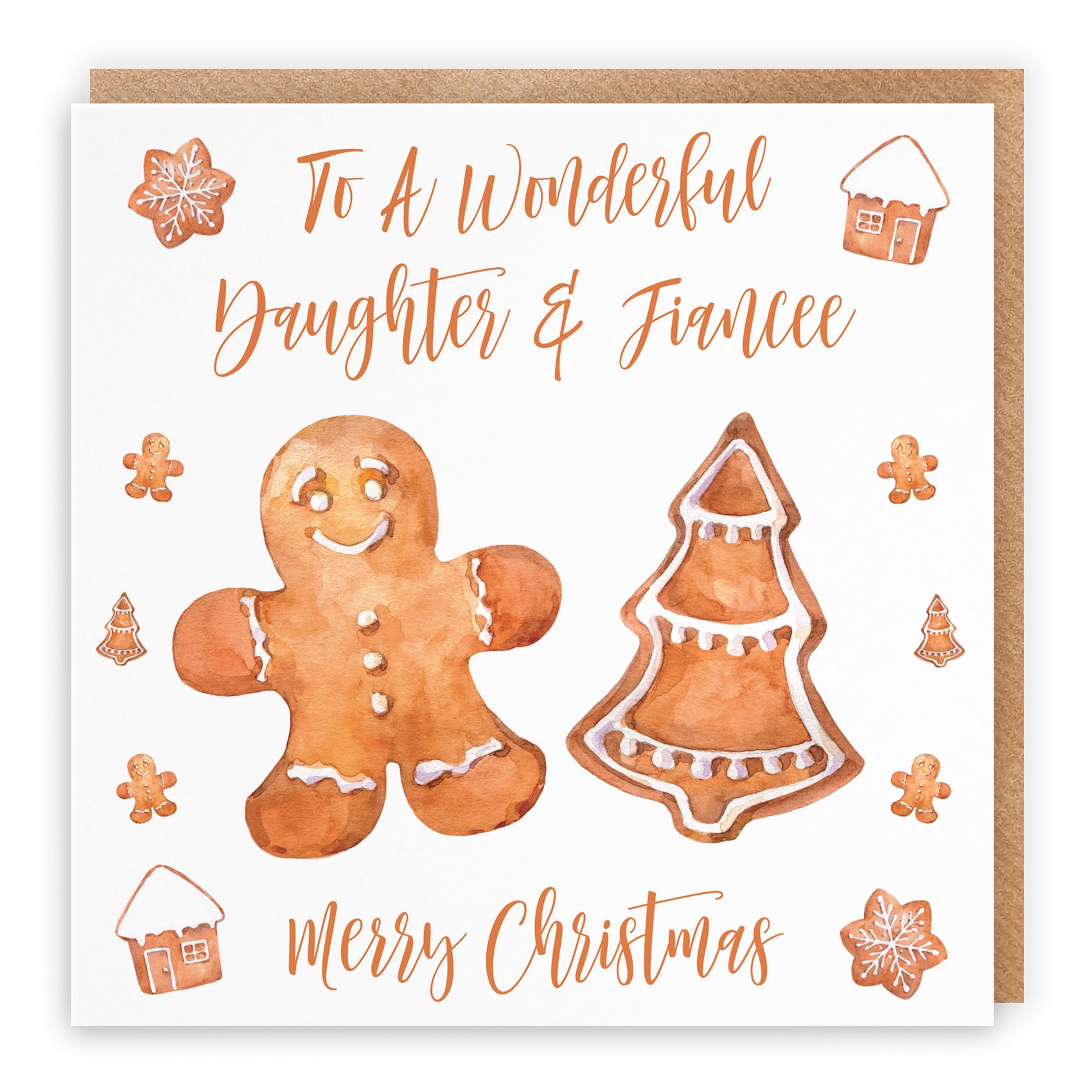 Christmas Card Gingerbread