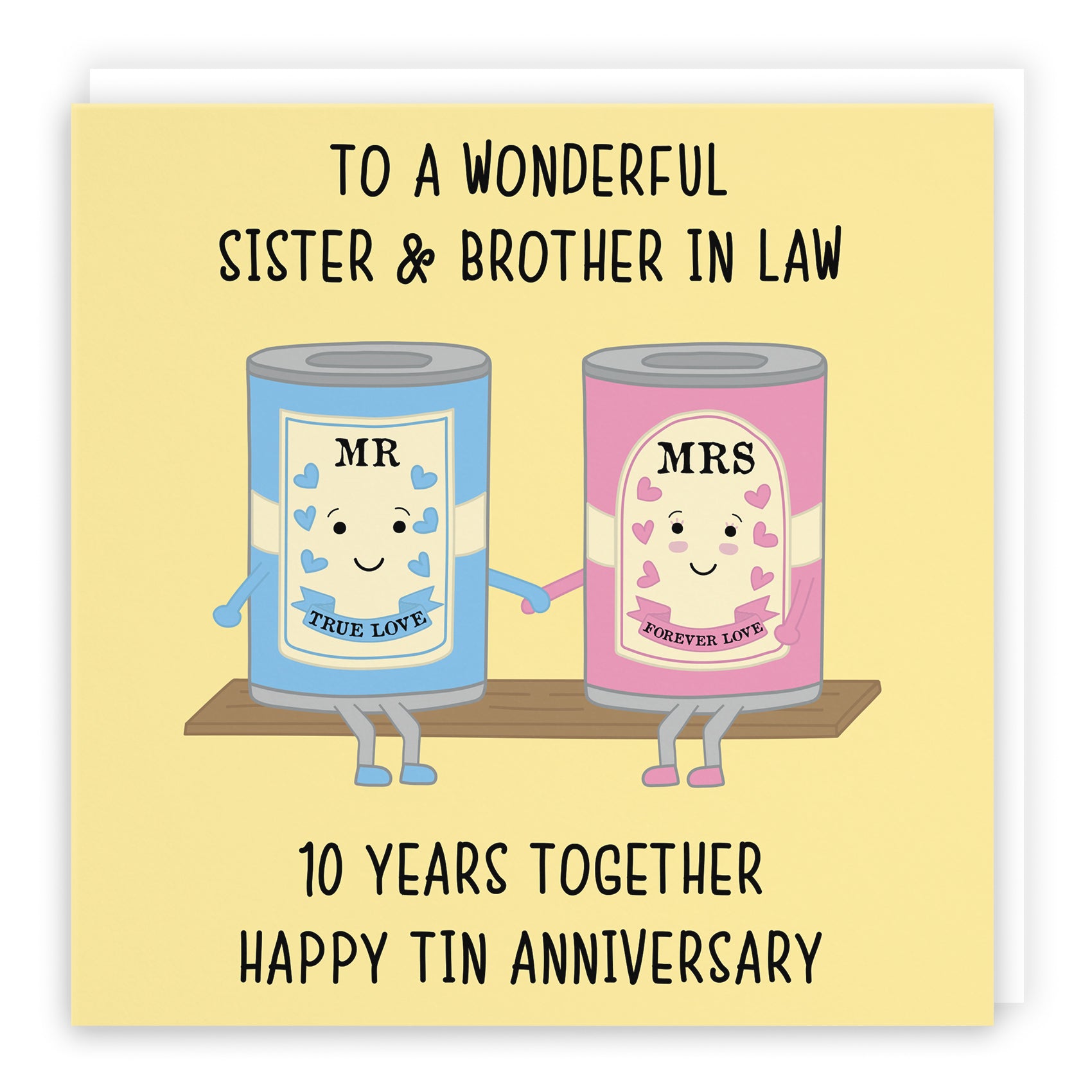 Cute Anniversary Card Iconic