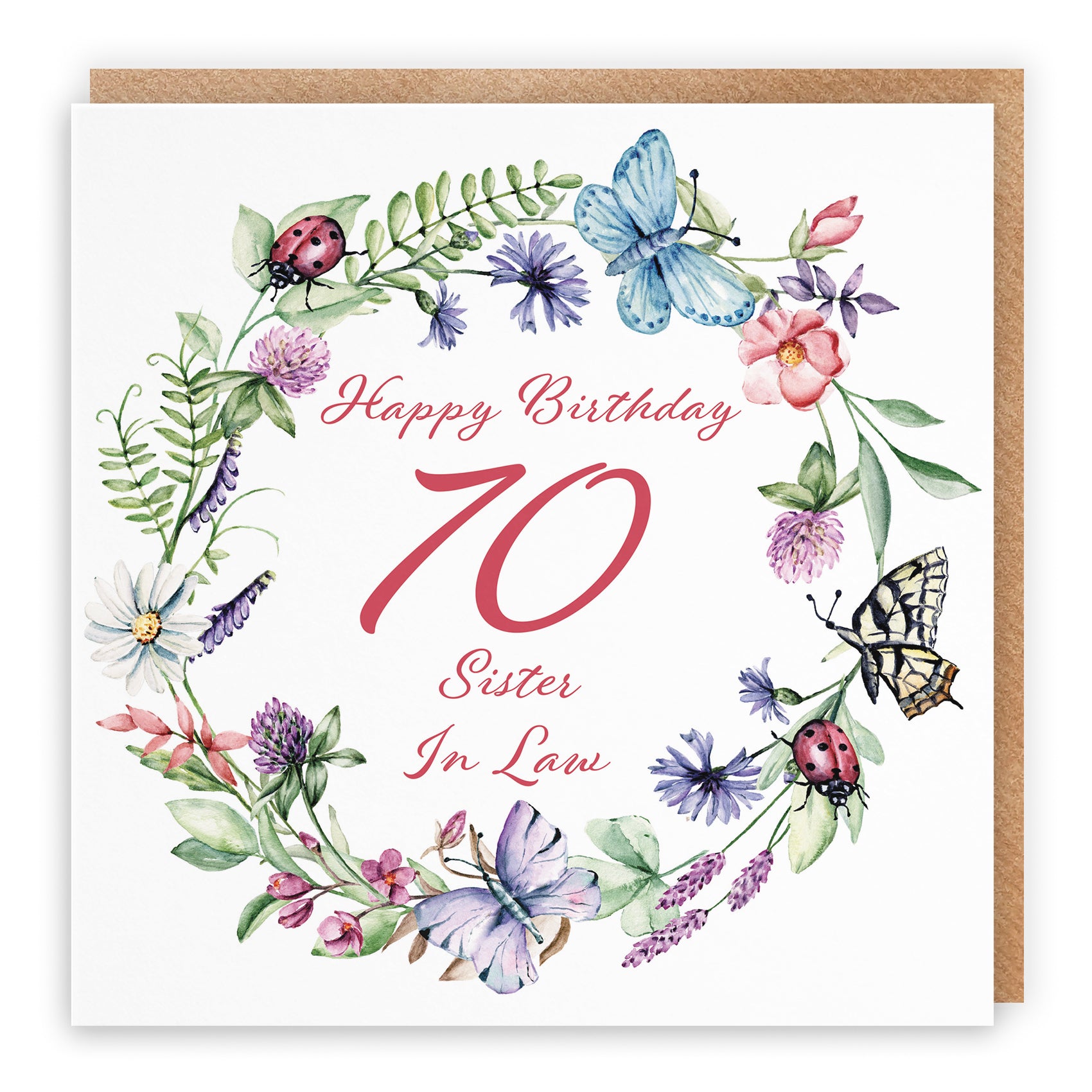 Wildflower Birthday Card Meadow