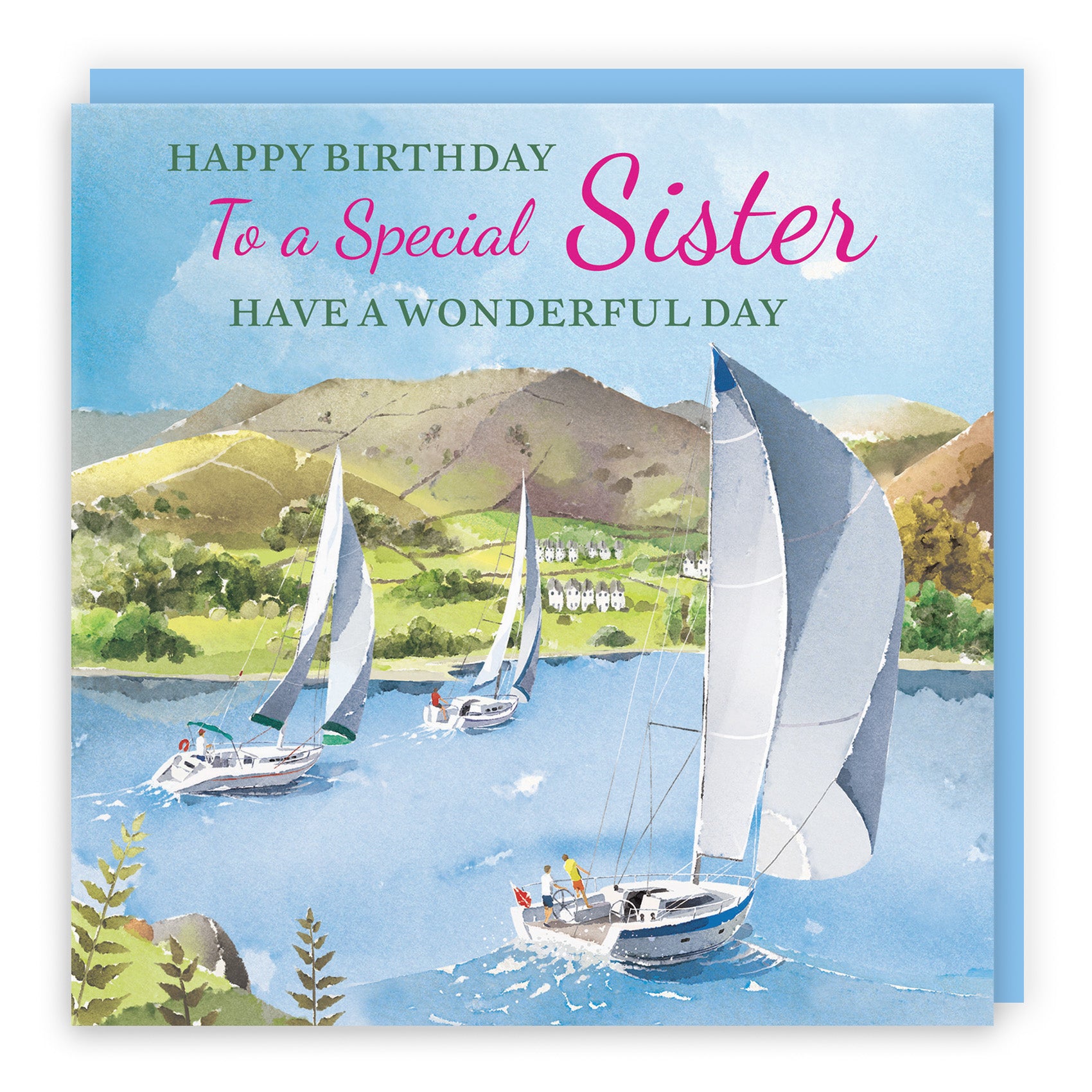 Sailing Boats Birthday Card Milo's Gallery