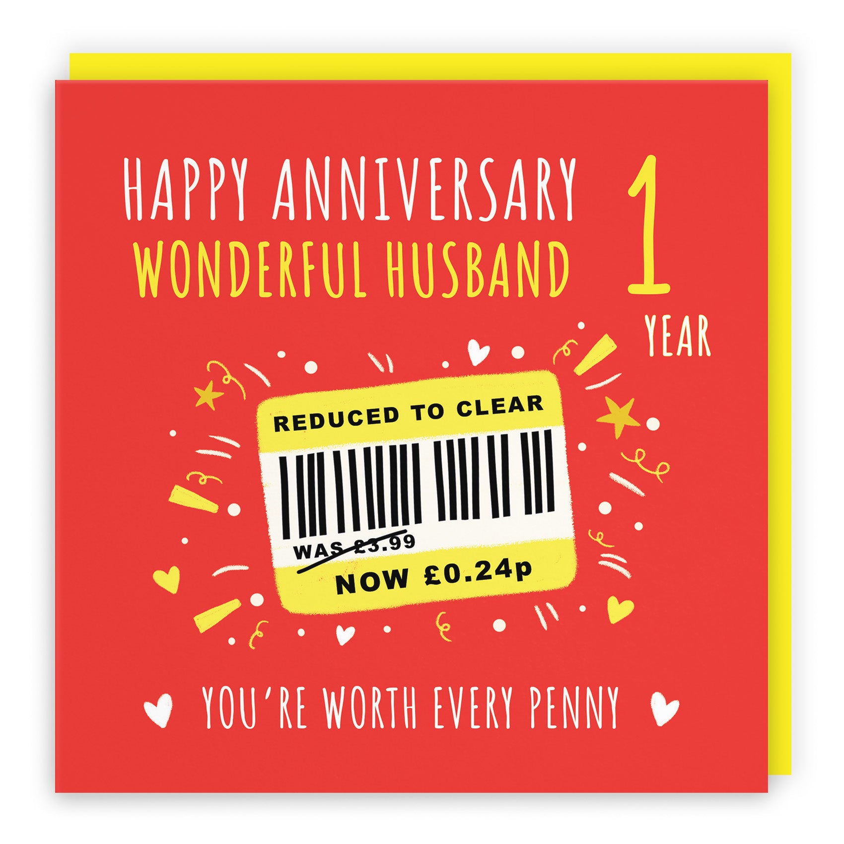 Reduced To Clear Anniversary Card Moments
